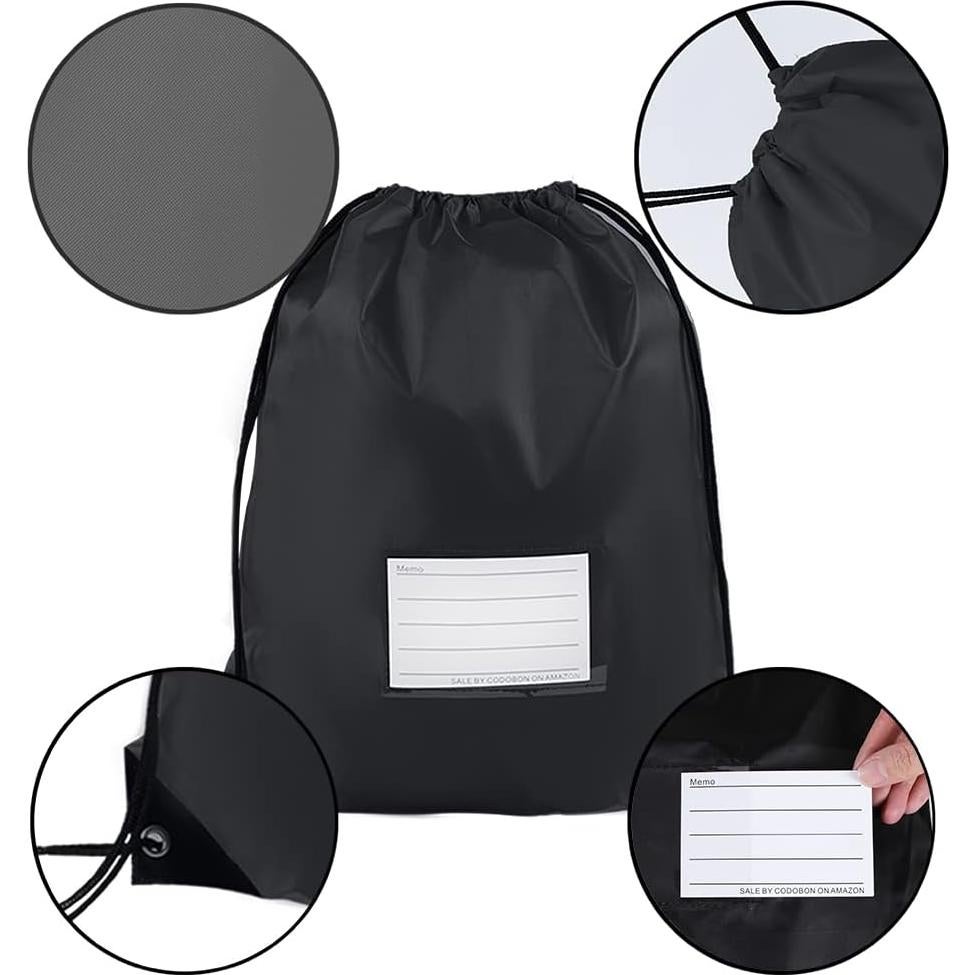 30 Bolsas con Cuerda Codobon para Gimnasio - 10 Colores