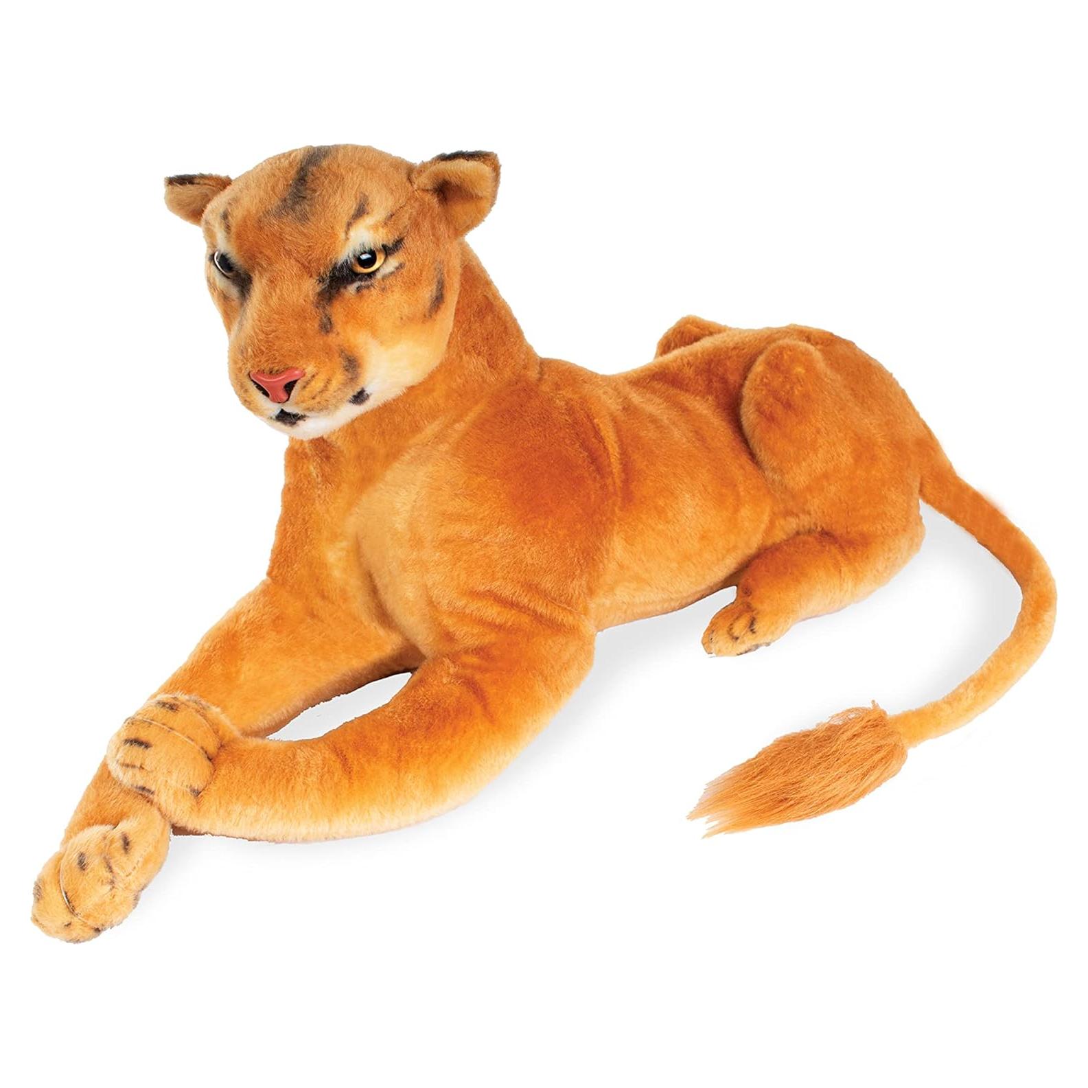 Juguete de Peluche León Real Planet 39.37 cm para Niños