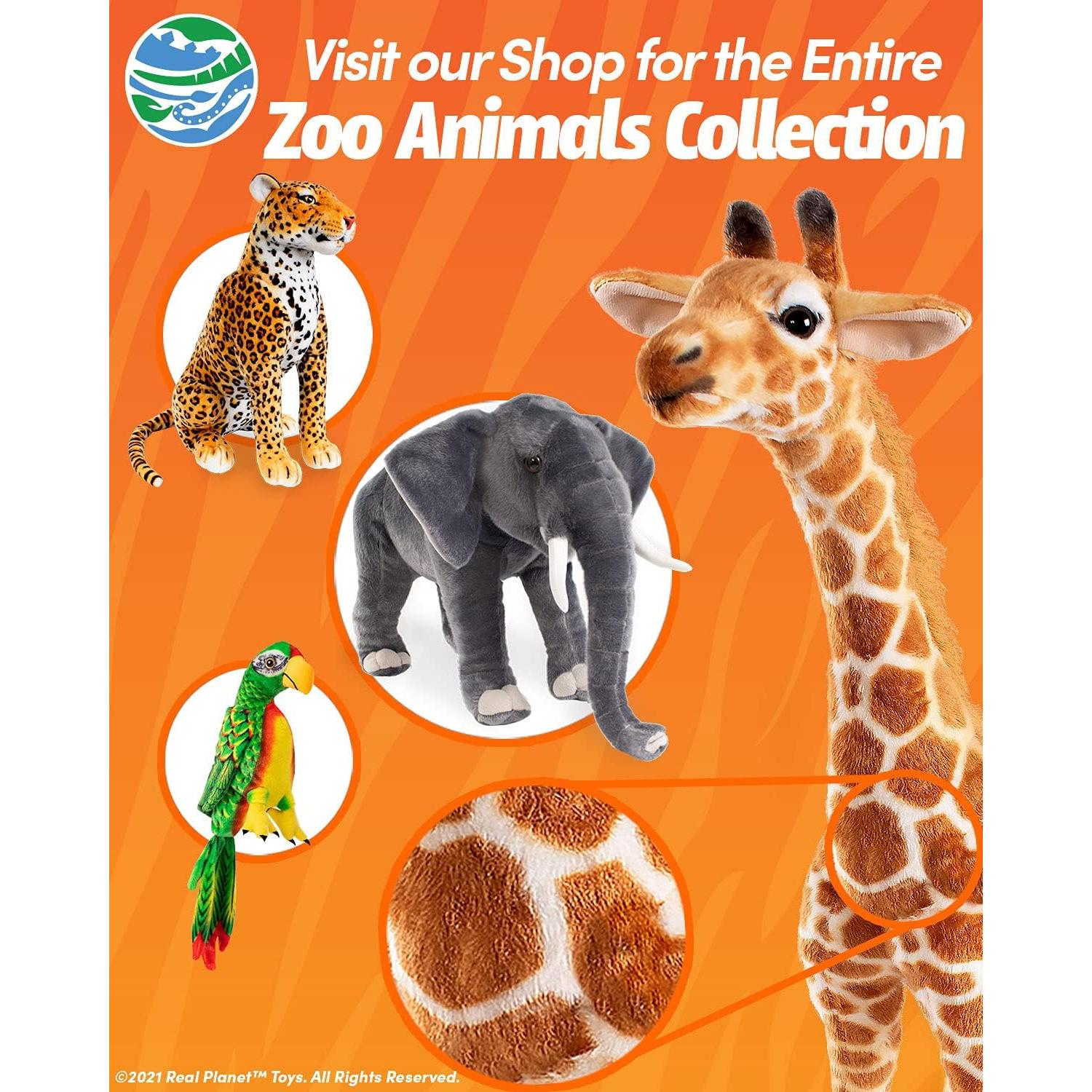 Juguete de Peluche León Real Planet 39.37 cm para Niños