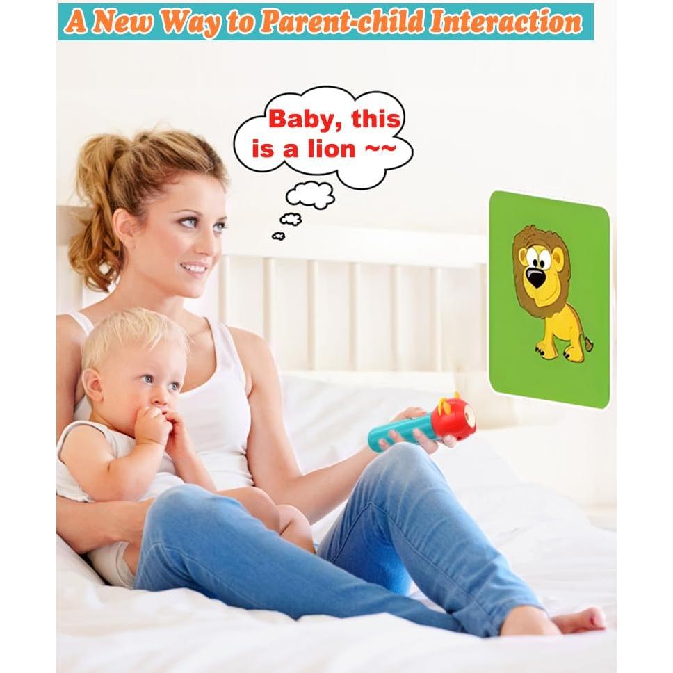 Linterna Proyectora JOCOUNY para Niños - 15 Discos y 120 Imágenes