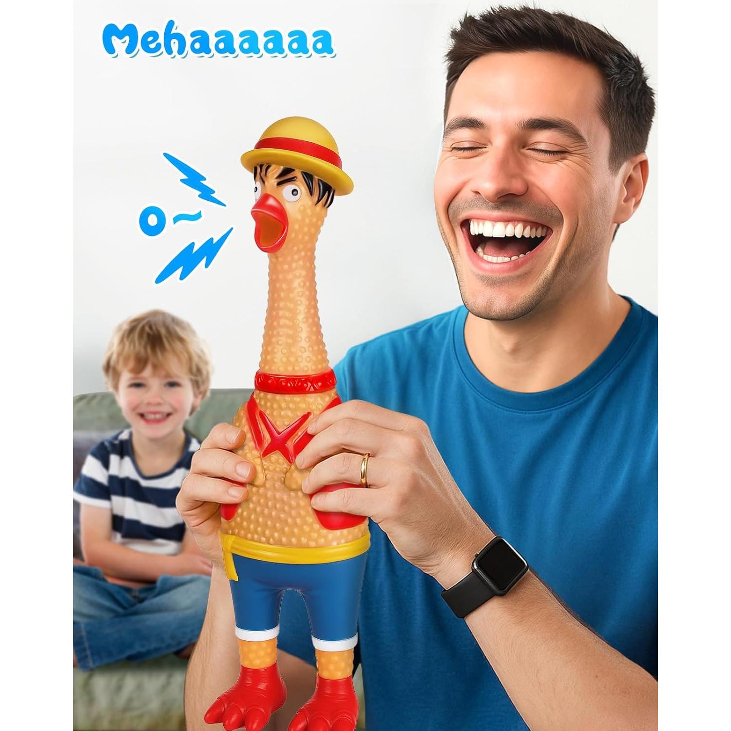 Juguete de Pollo Gritón Swooflia 30.48 cm - Regalo Divertido