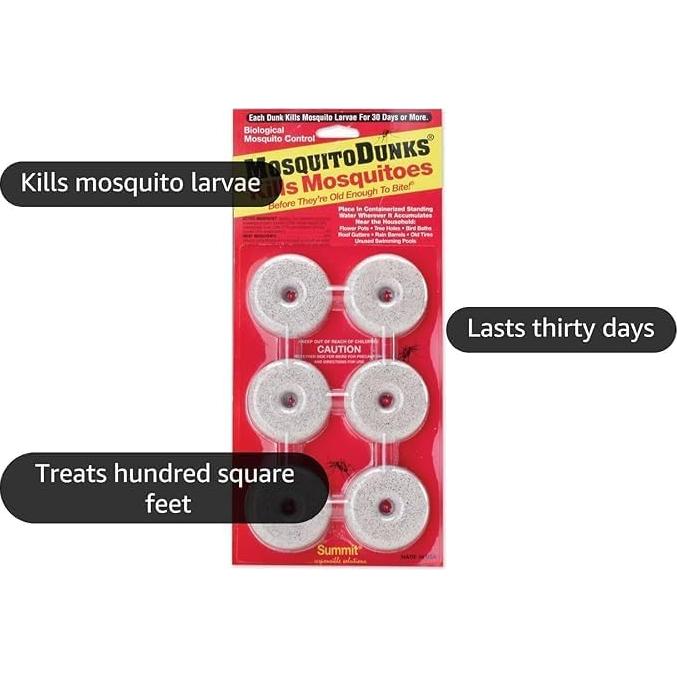Paquete de 2 Dunks para Mosquitos Summit 0,09 kg
