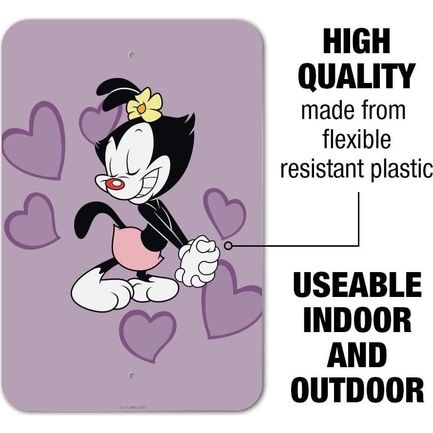 Señal de Oficina Animaniacs 30.5x45.7cm Plástico Gráfico