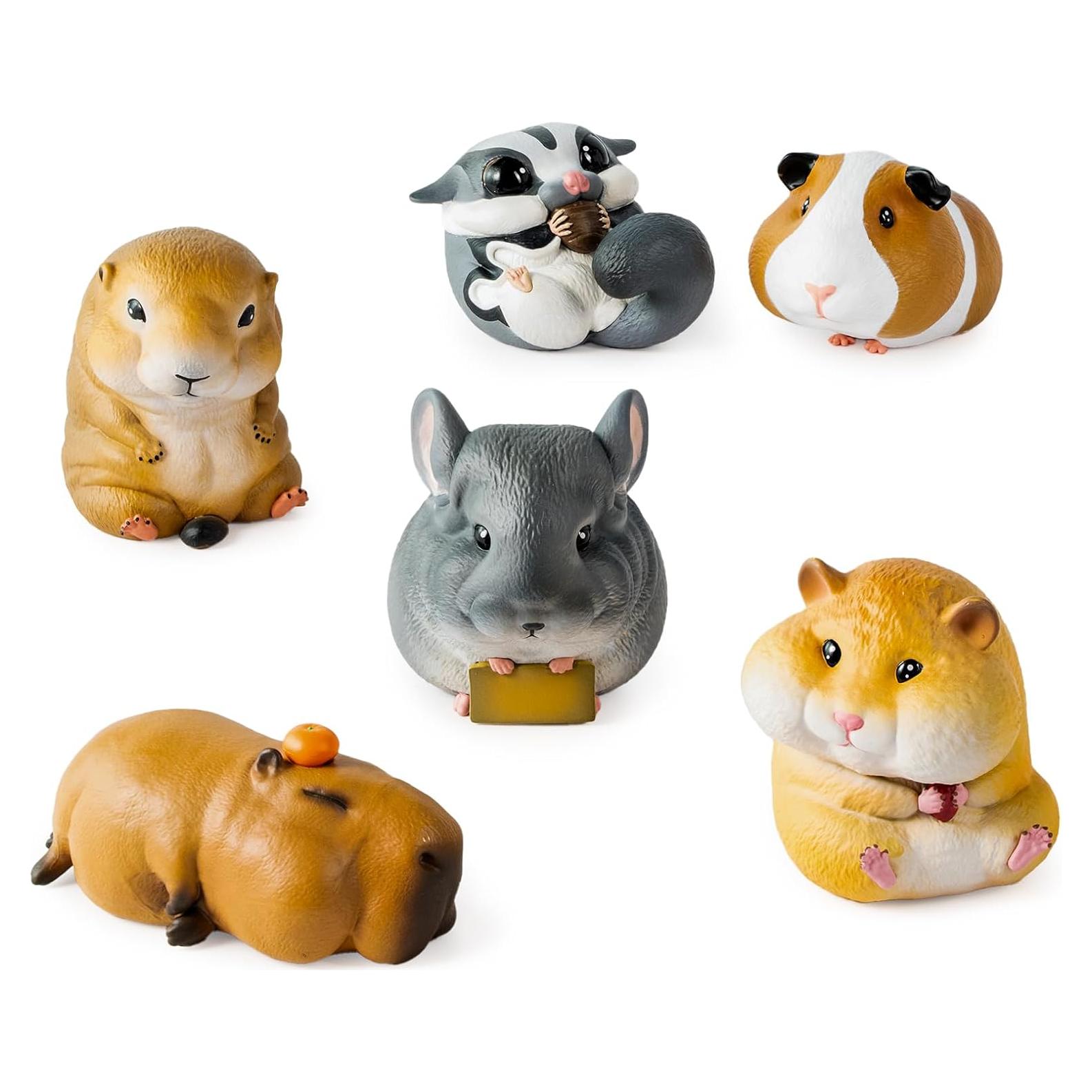 BEEMAI Pocket Cute Zoo Caja Sorpresa 6 Figuras Coleccionables