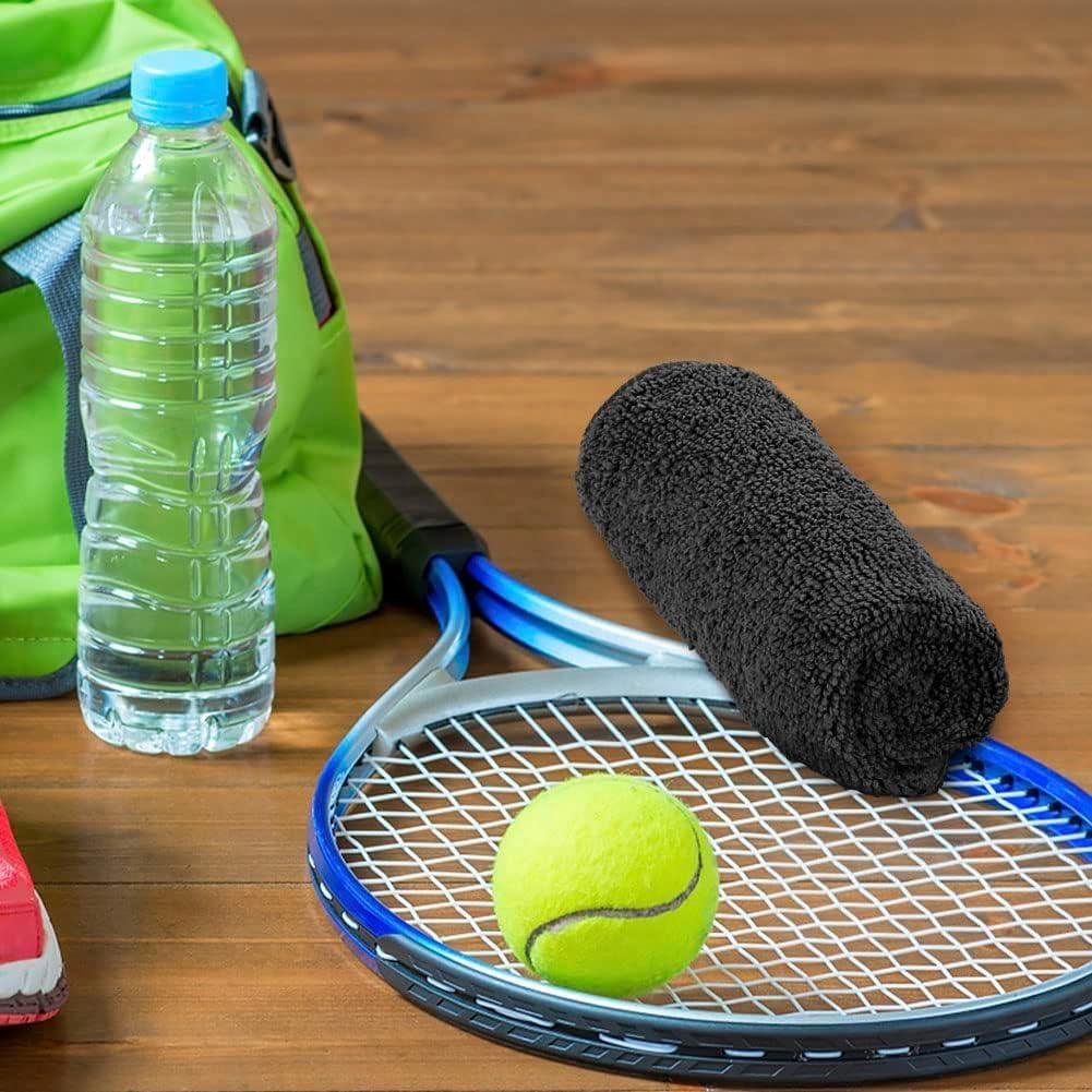 Juego de 100 Toallas de Microfibra Orighty 30x30 cm Negras