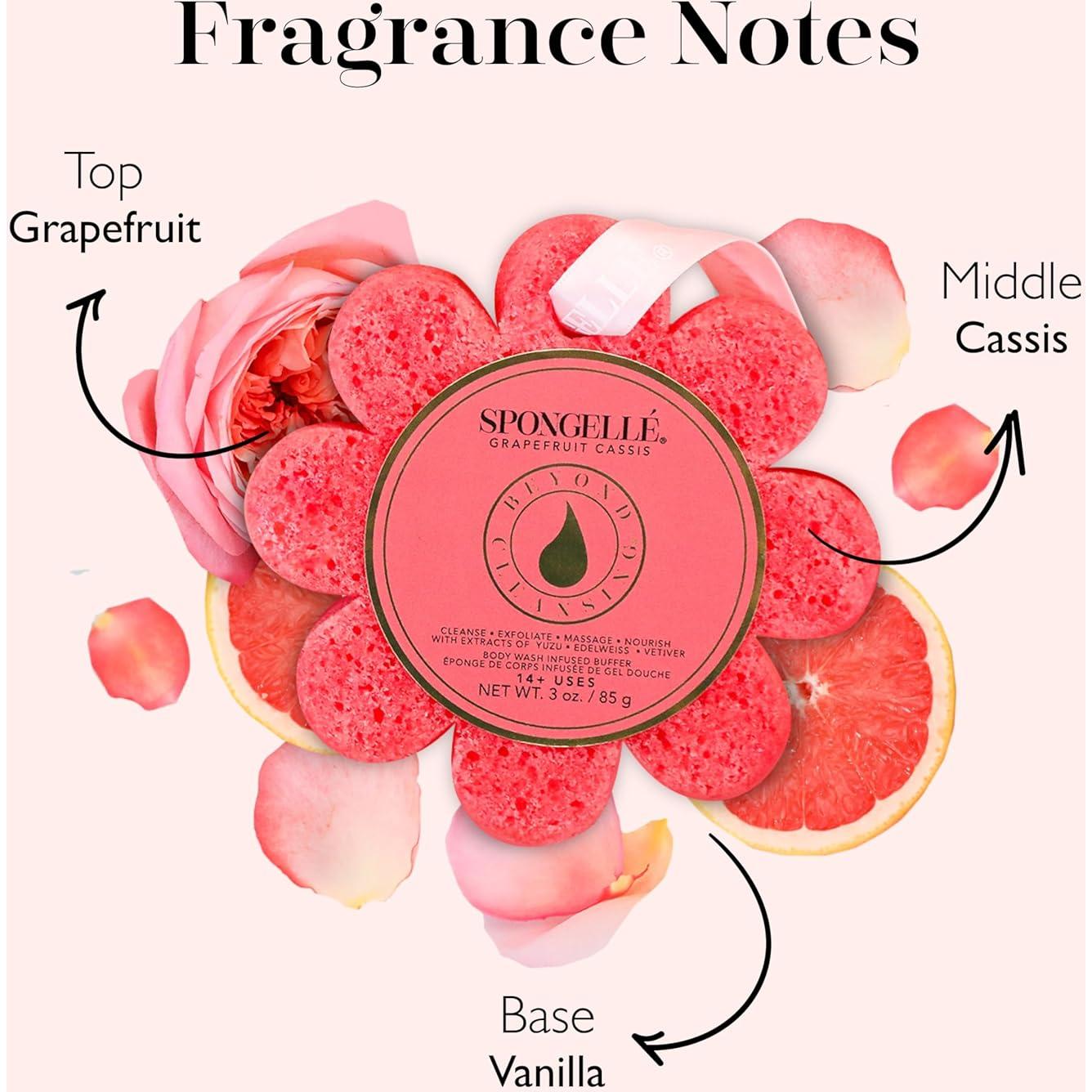 Esponja de Baño Loofah Spongellé con Gel Exfoliante 1 Cuenta