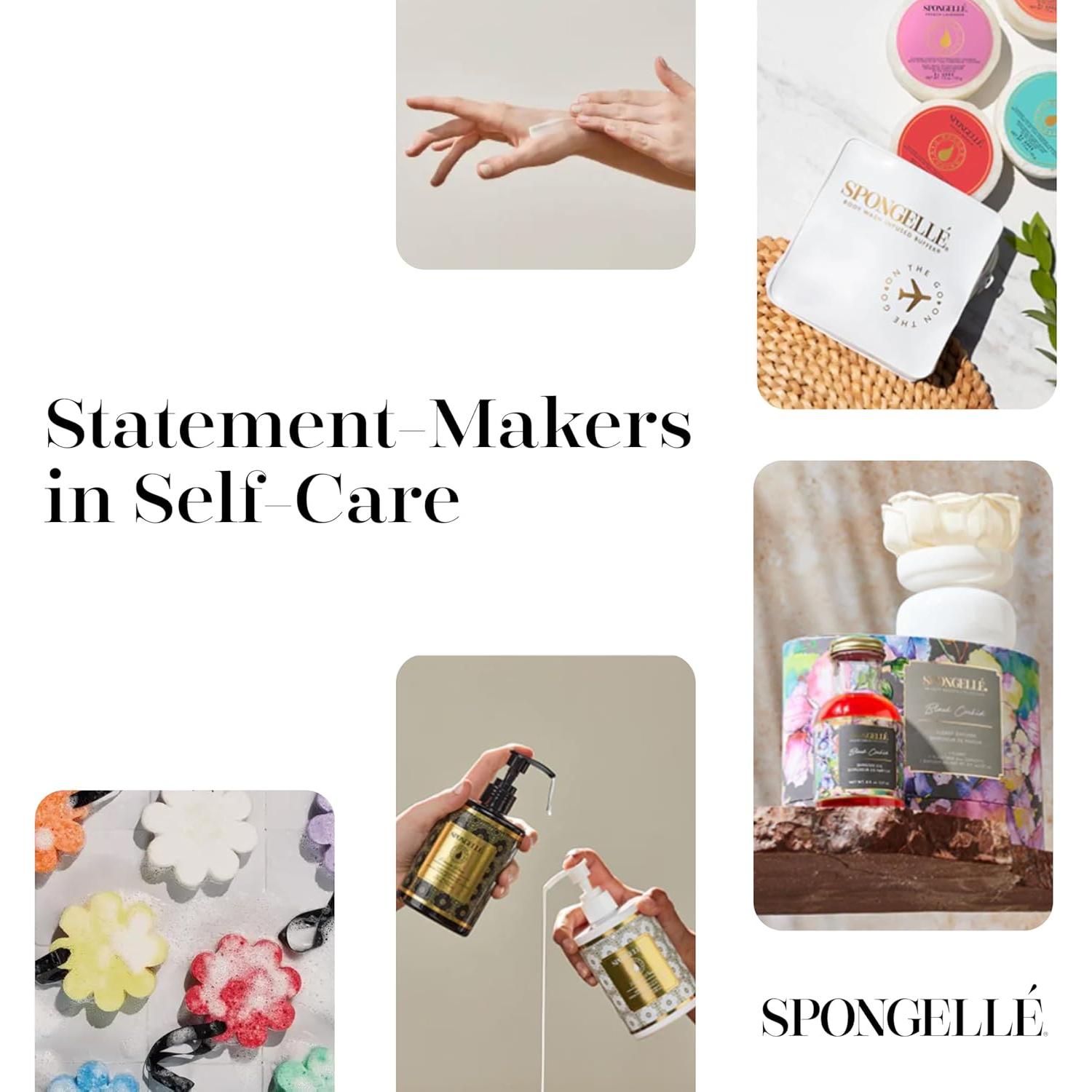 Esponja de Baño Loofah Spongellé con Gel Exfoliante 1 Cuenta