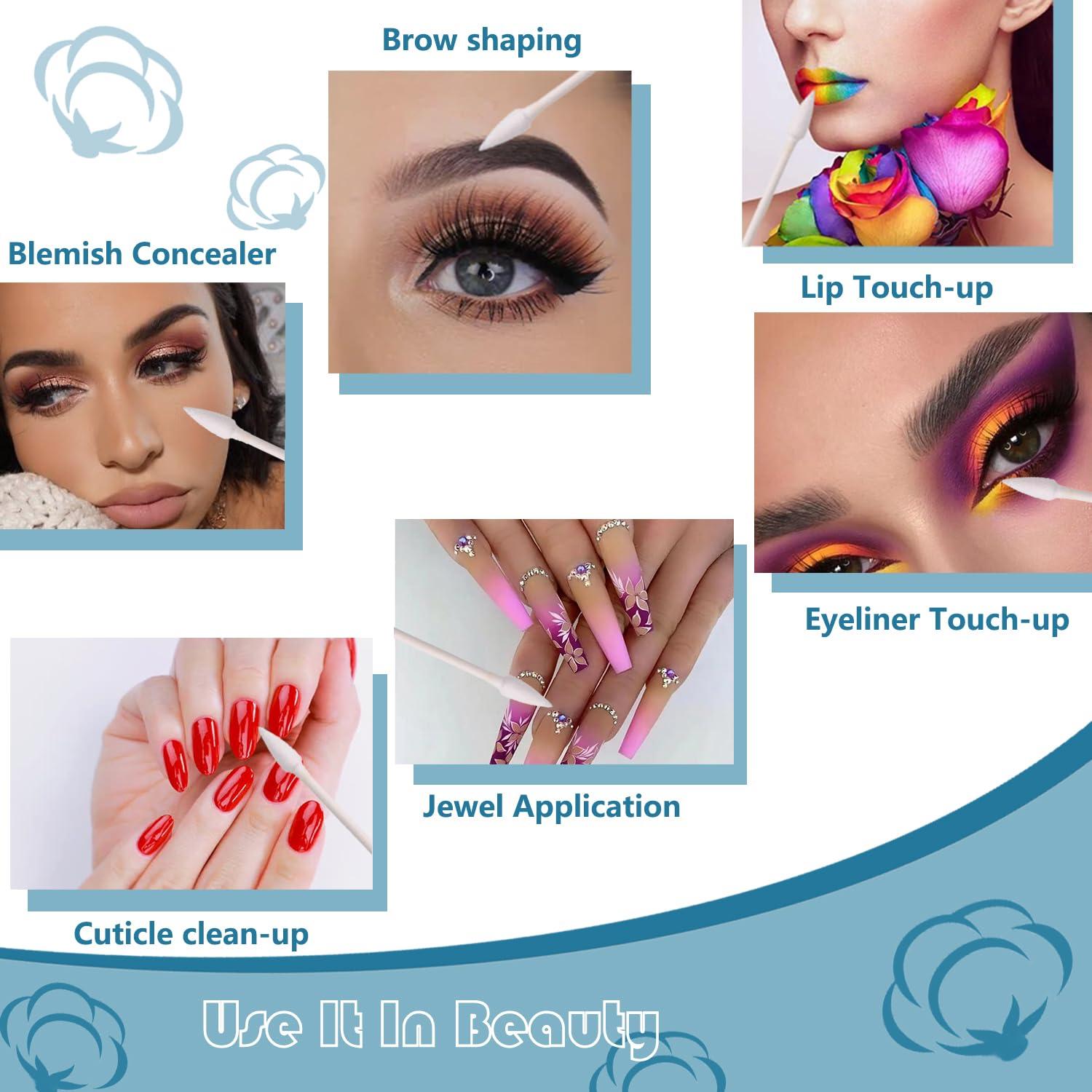 Hisopos de Algodón Doble Punta 300pcs Quanzhou 7.62cm