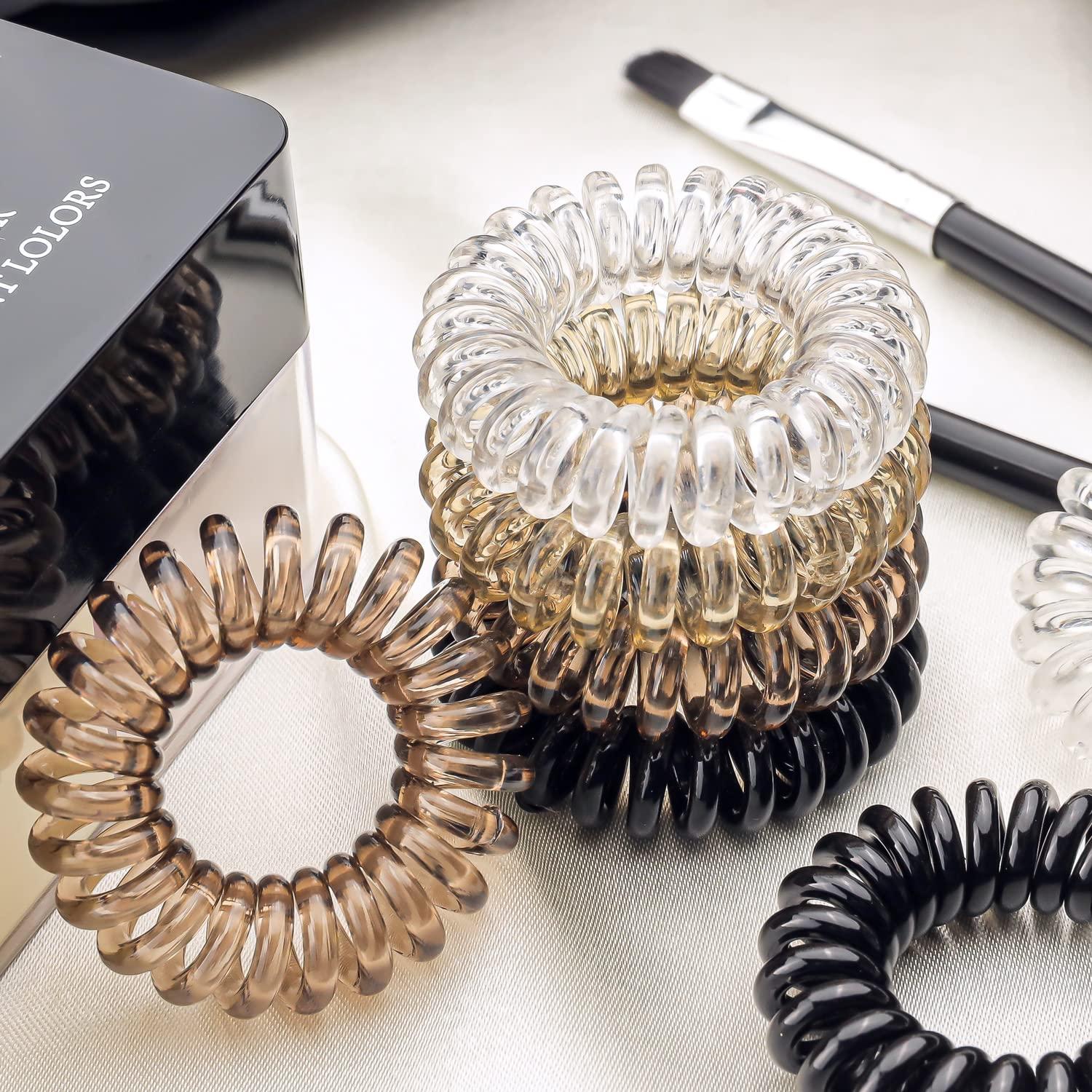 27 Espirales para Cabello KANPRINCESS - Sin Marcas de Presión