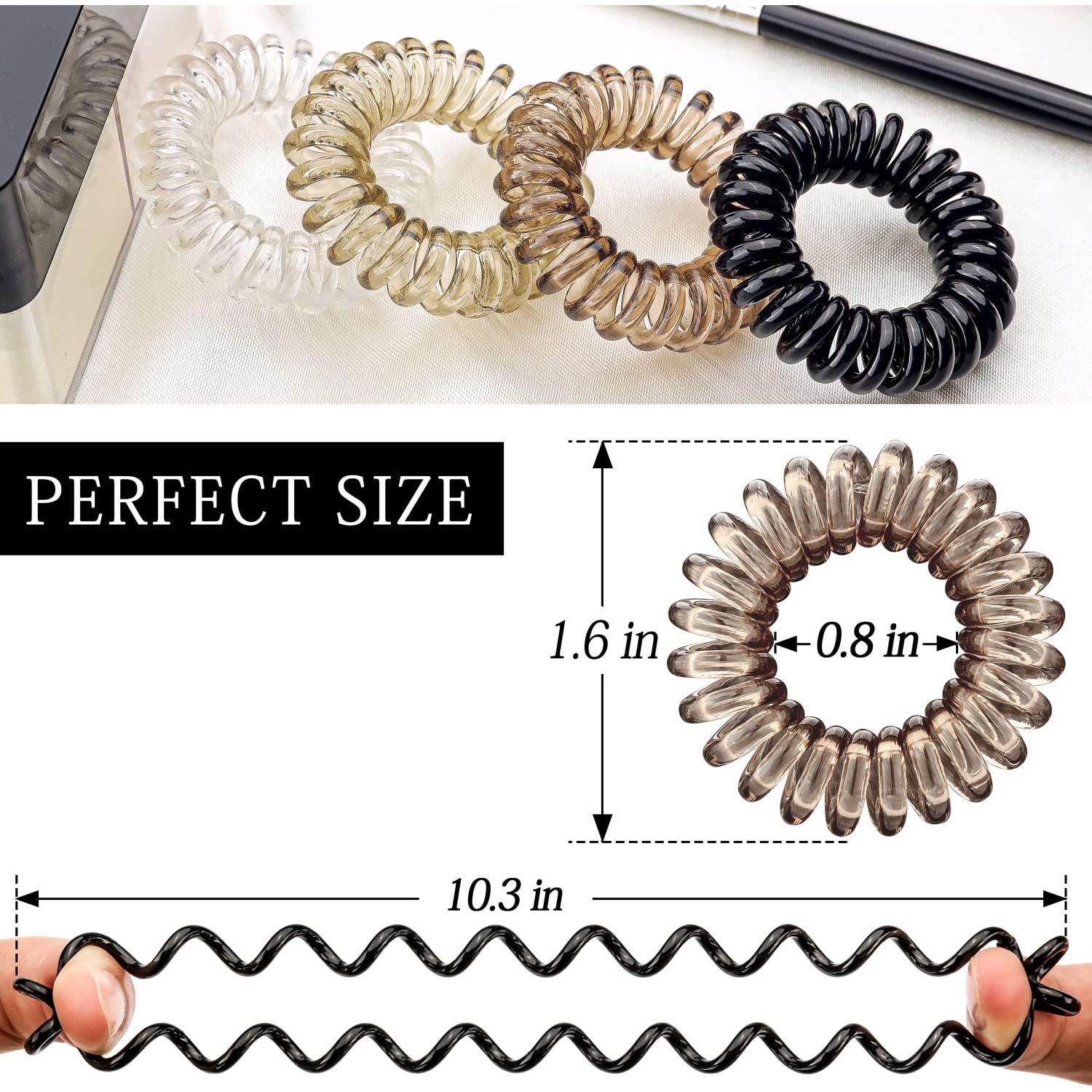 27 Espirales para Cabello KANPRINCESS - Sin Marcas de Presión