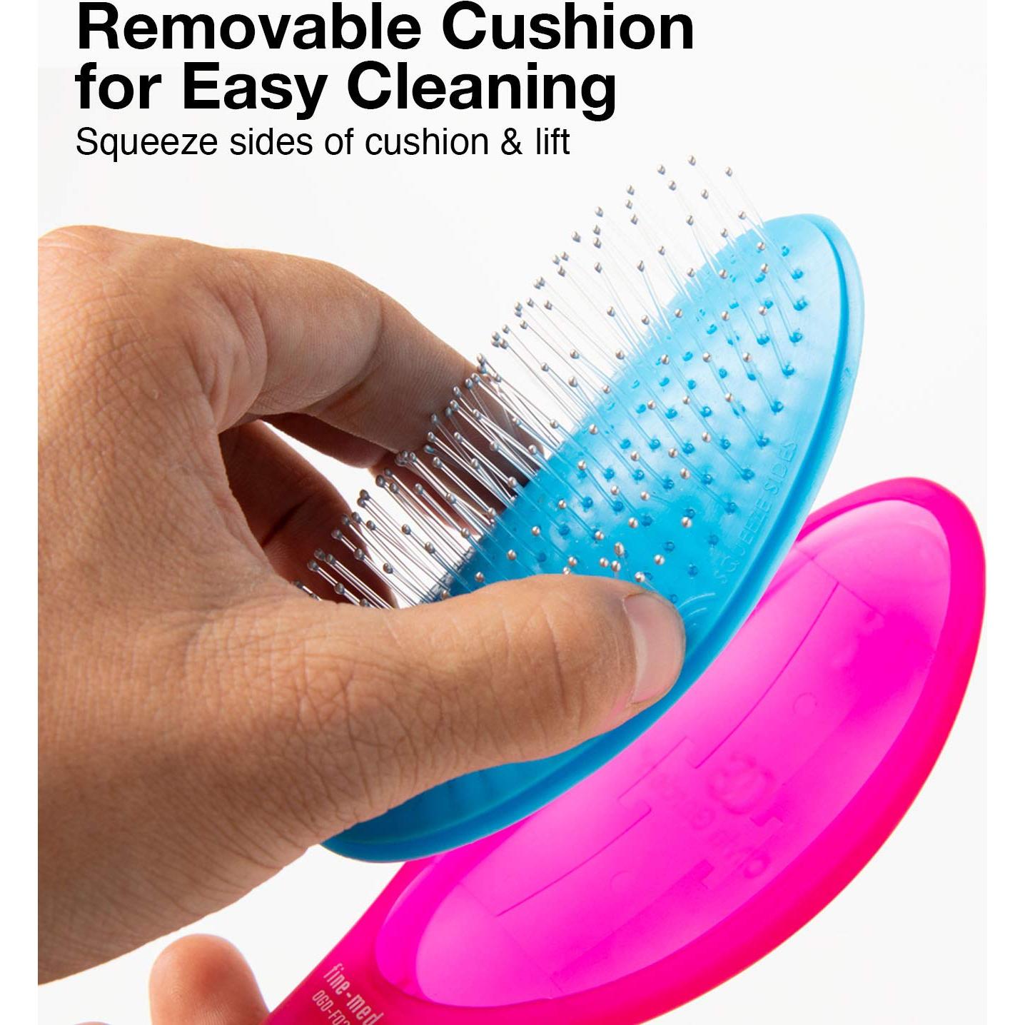 Kit de 3 Cepillos Olivia Garden con Cojín Removible