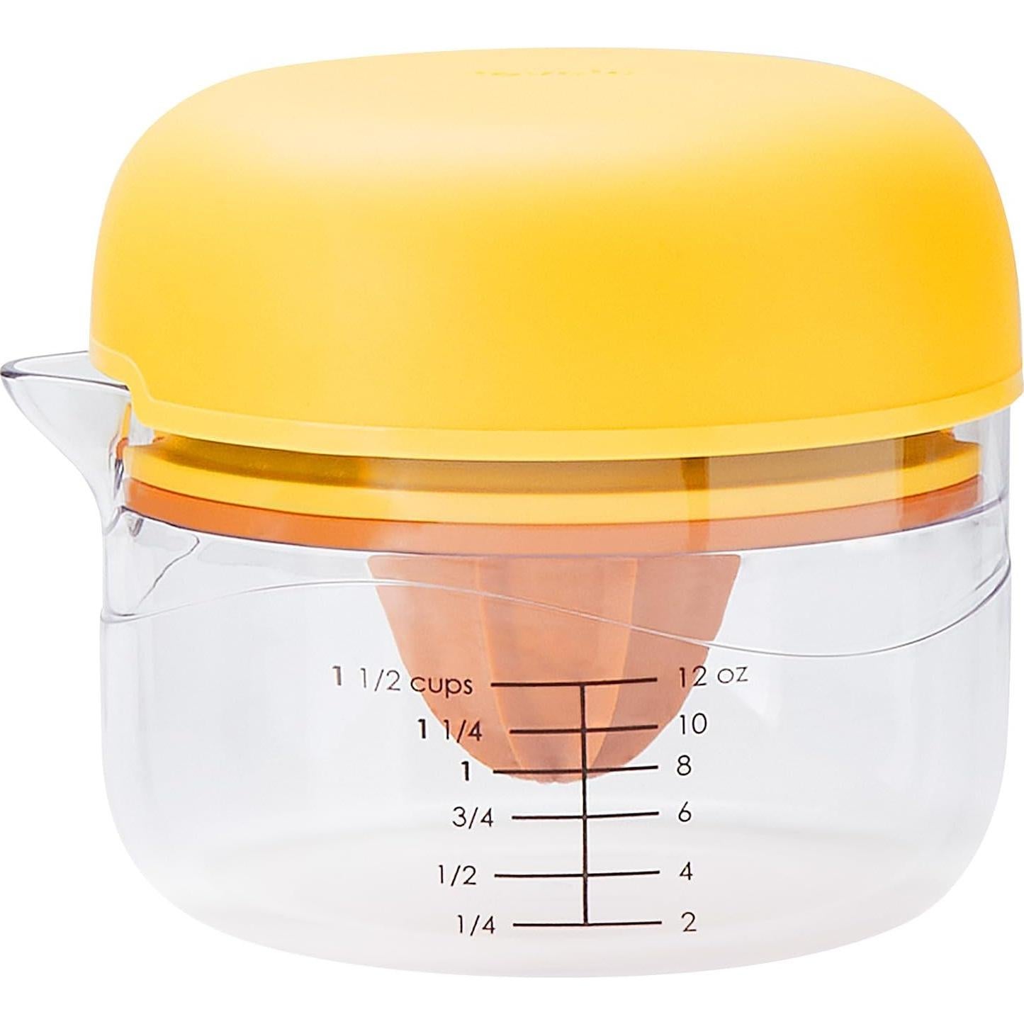 Exprimidor y Rallador de Cítricos Tovolo 3 en 1 Blanco y Amarillo