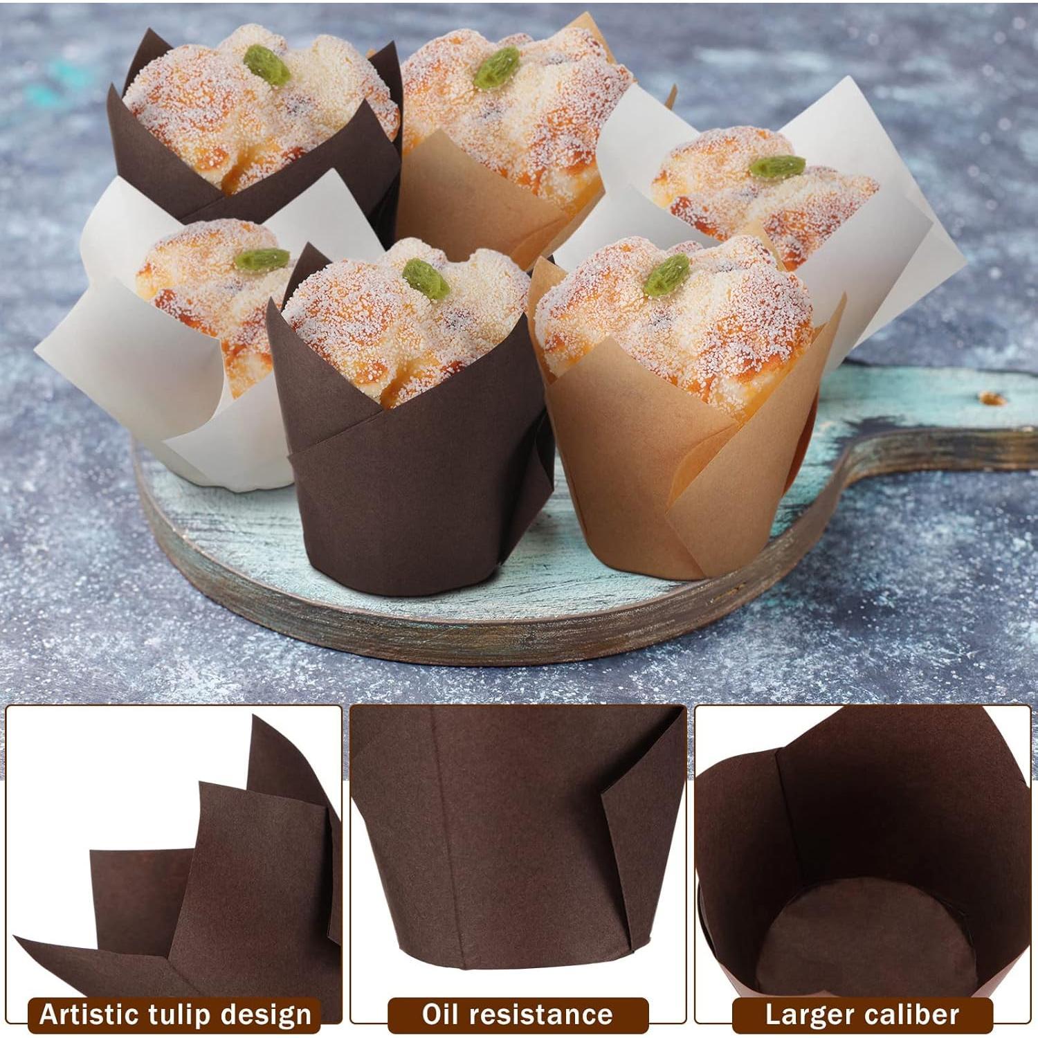 Forros de Cupcake Desechables Yaomiao 600 Pcs 5 cm 85g