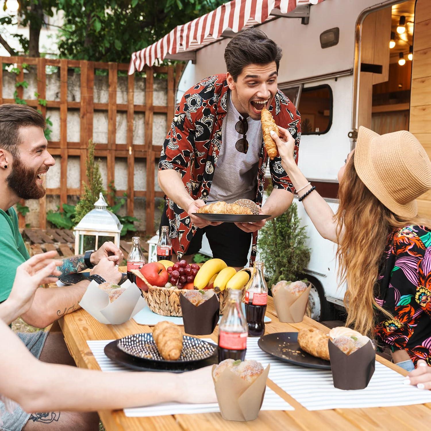 Forros de Cupcake Desechables Yaomiao 600 Pcs 5 cm 85g