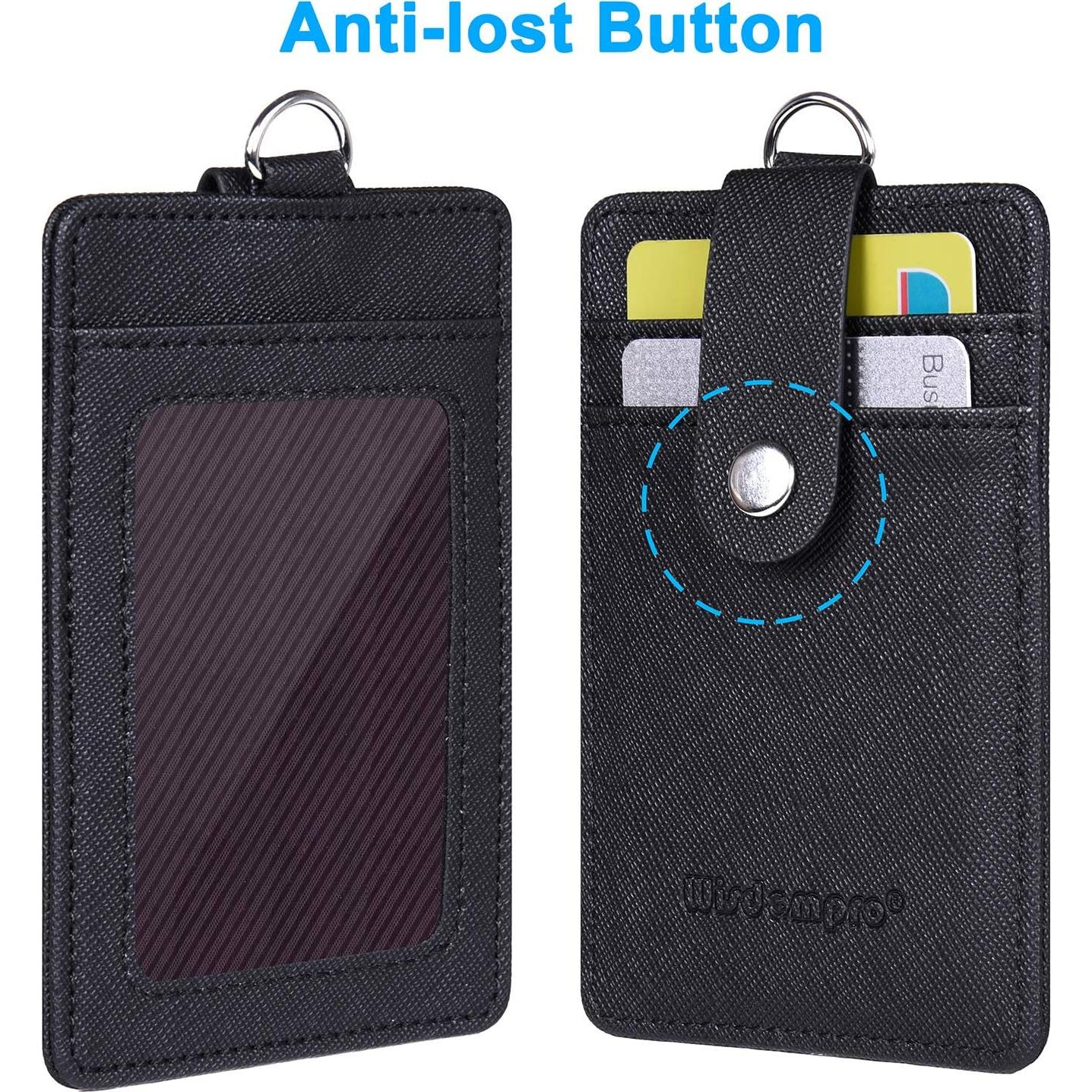 Soporte Retráctil para Insignia Wisdompro con Cinta de Cuello 47.6 cm