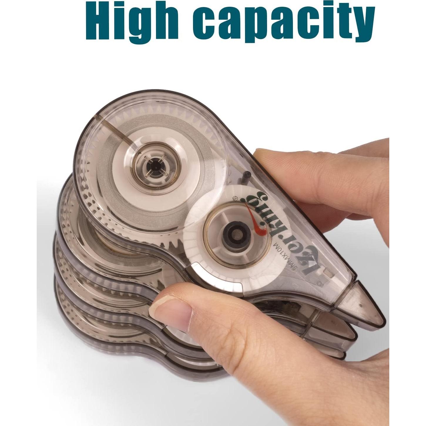 Cinta Correctora Lzerking Blanca 6 Paquetes 5mm x 10m