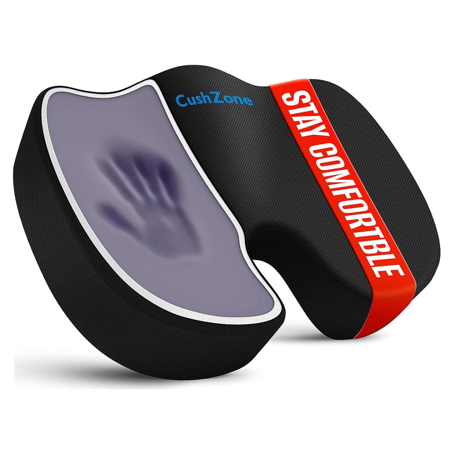 Cojín de Asiento Ergonómico CushZone de Espuma Viscoelástica