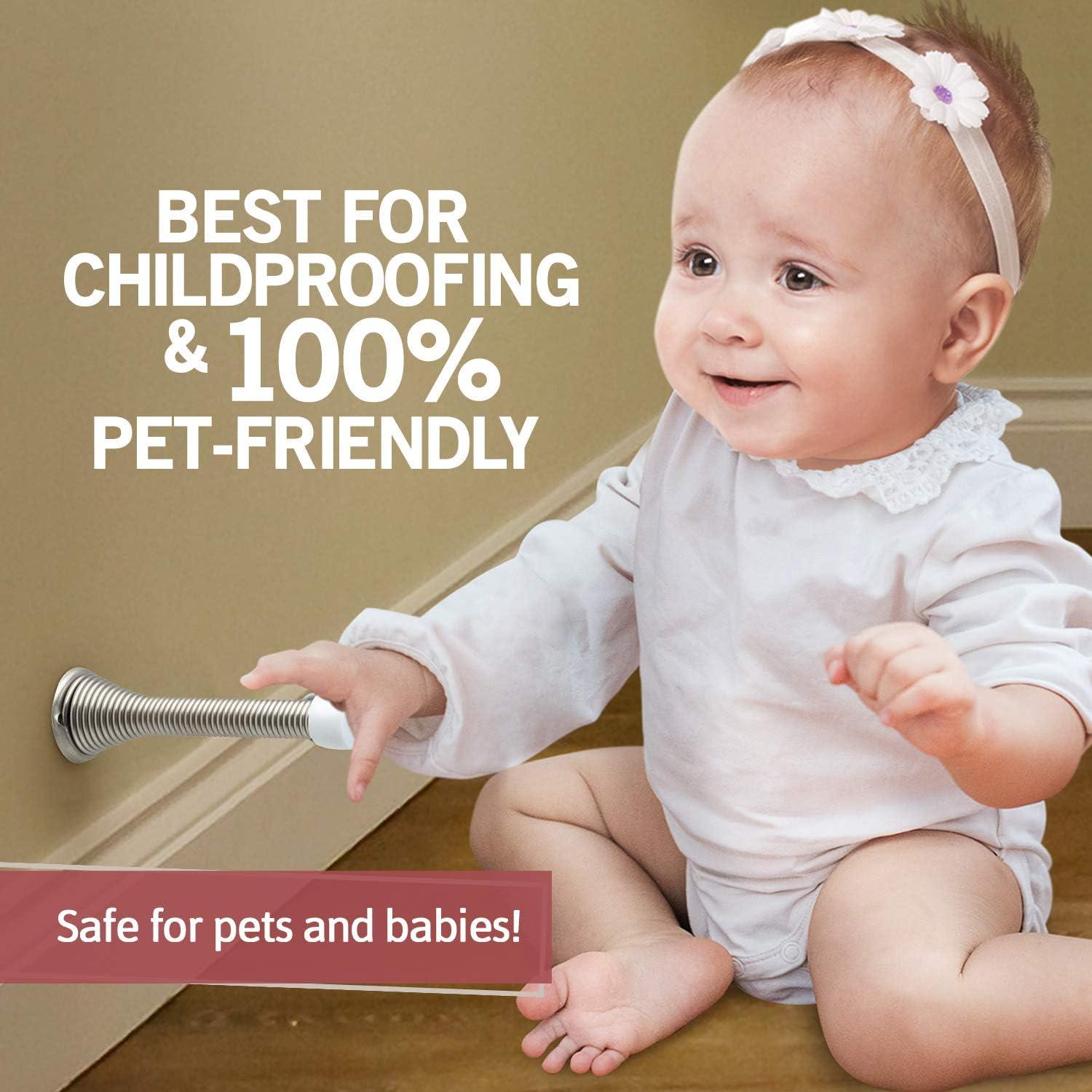 Tope de Puerta de Primavera Jack N' Drill 7+3 Piezas Acero