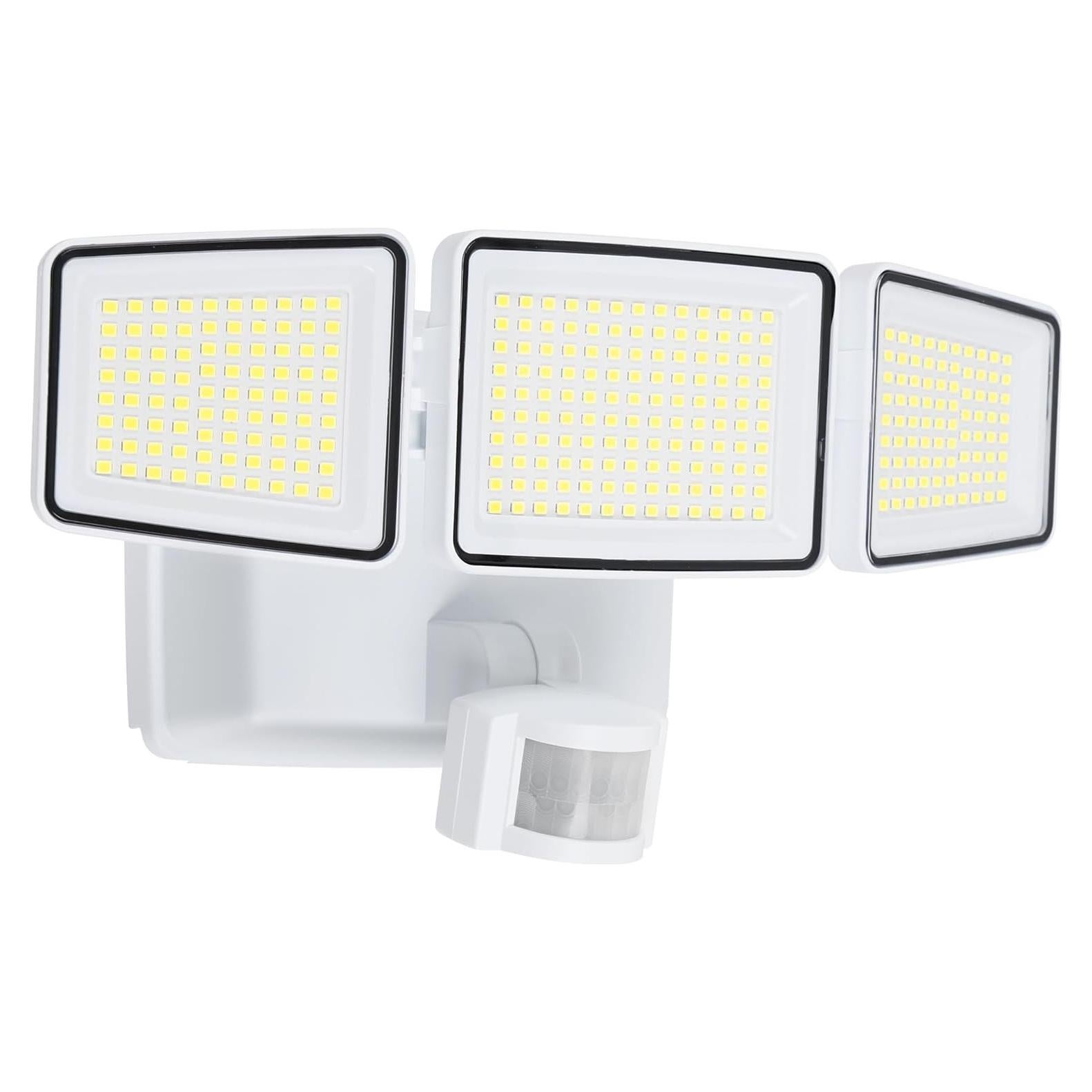 Luz de Sensor de Movimiento UME 302 LED 1800LM IP65 Blanca