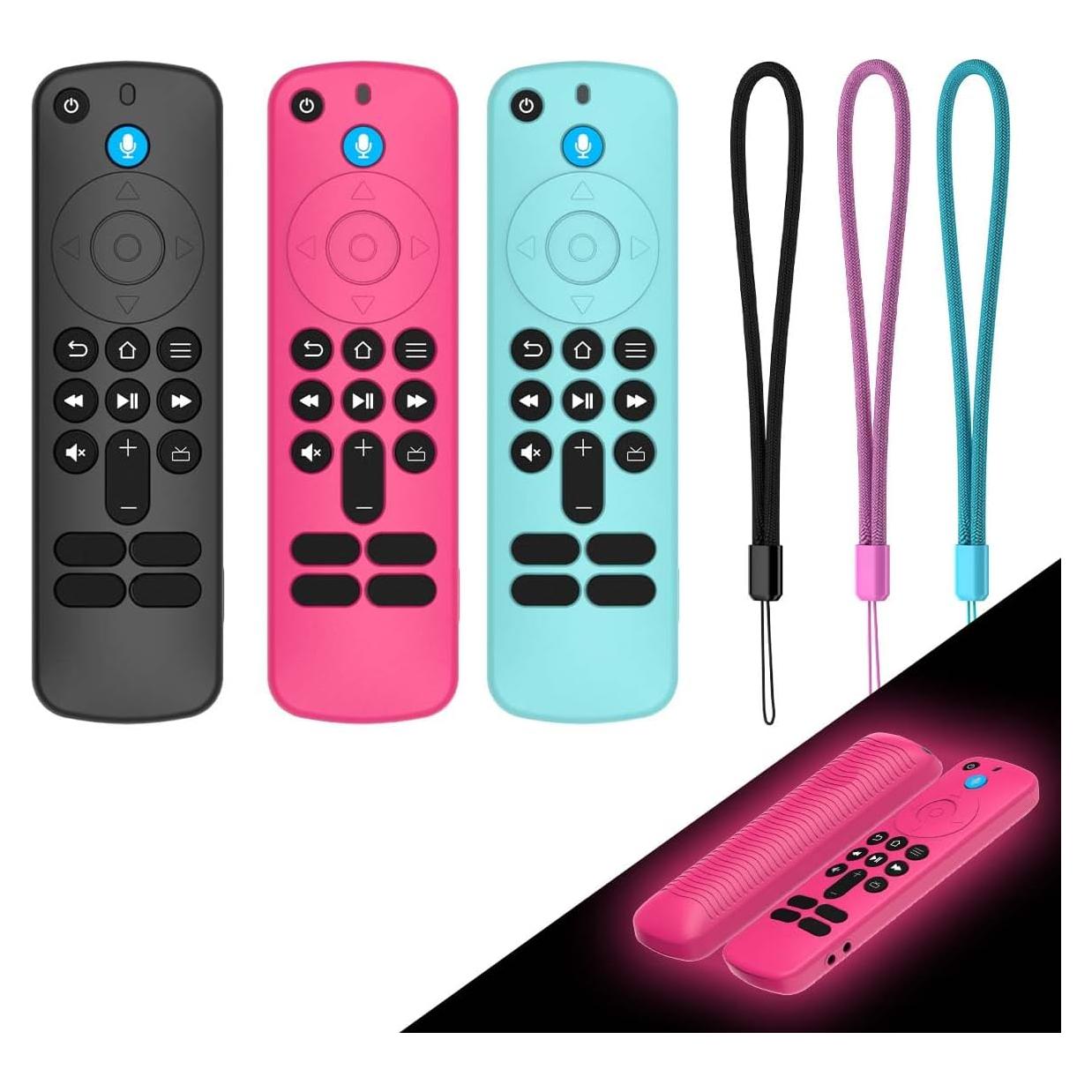 Funda de Silicona para Control Remoto Fire TV Stick HD/4K - 3 Pcs