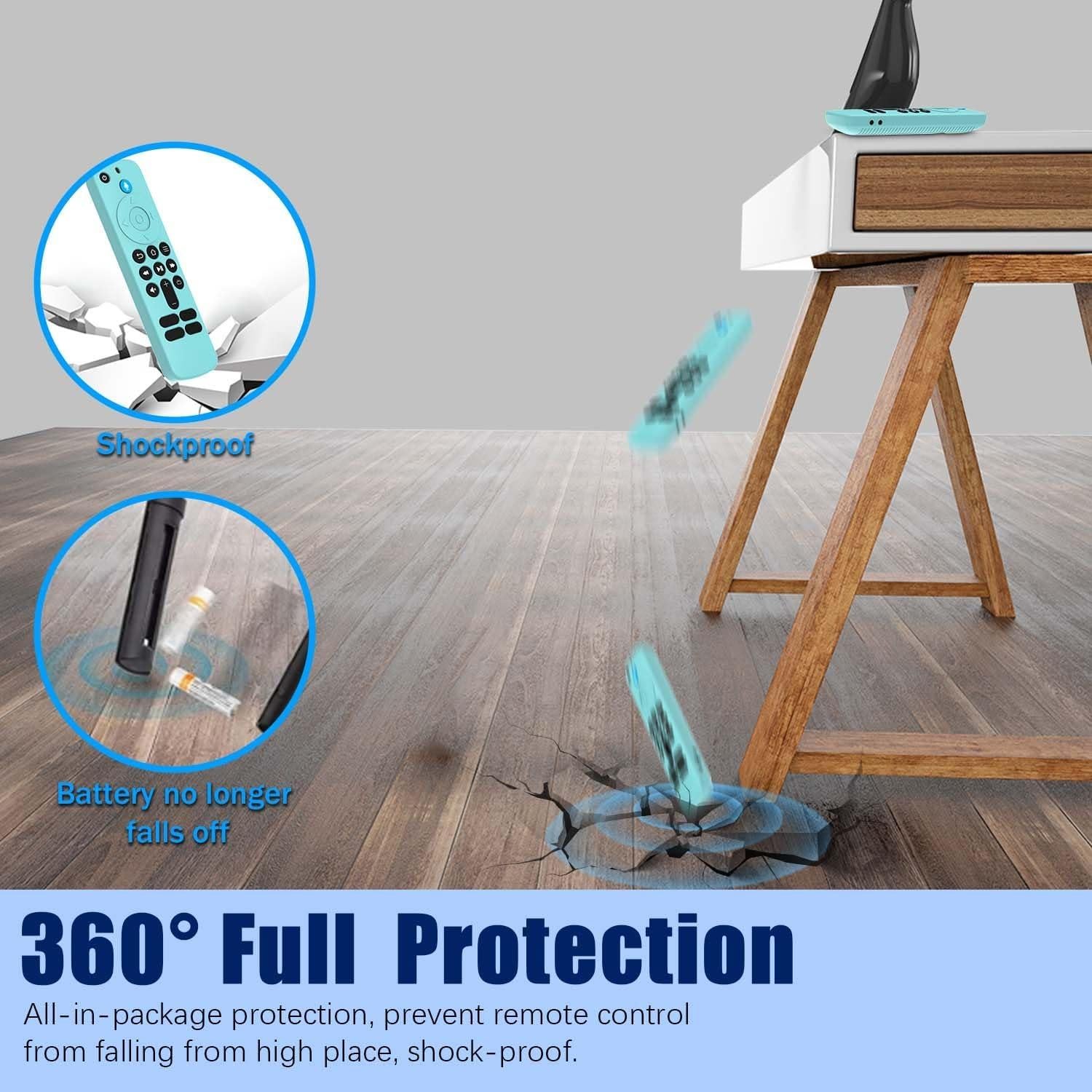 Funda de Silicona para Control Remoto Fire TV Stick HD/4K - 3 Pcs