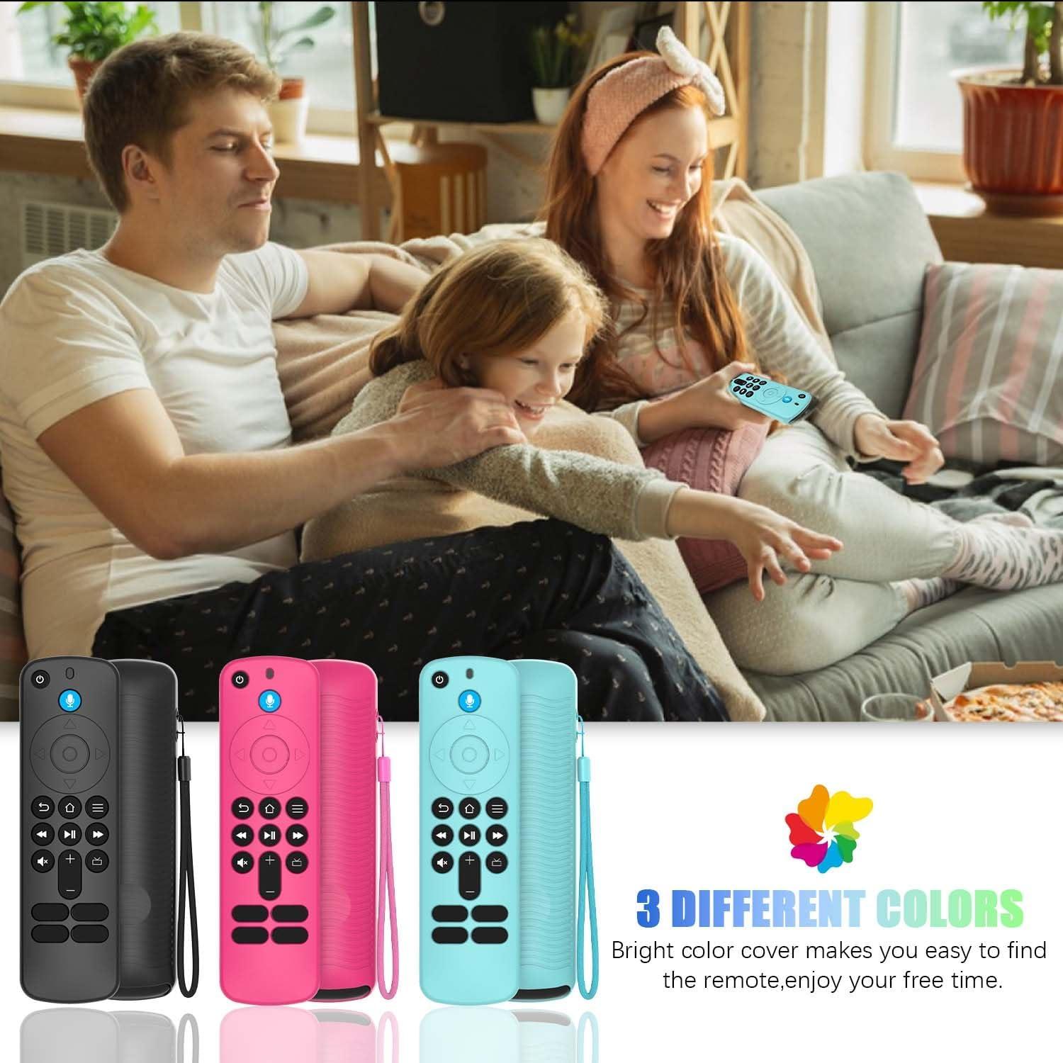 Funda de Silicona para Control Remoto Fire TV Stick HD/4K - 3 Pcs