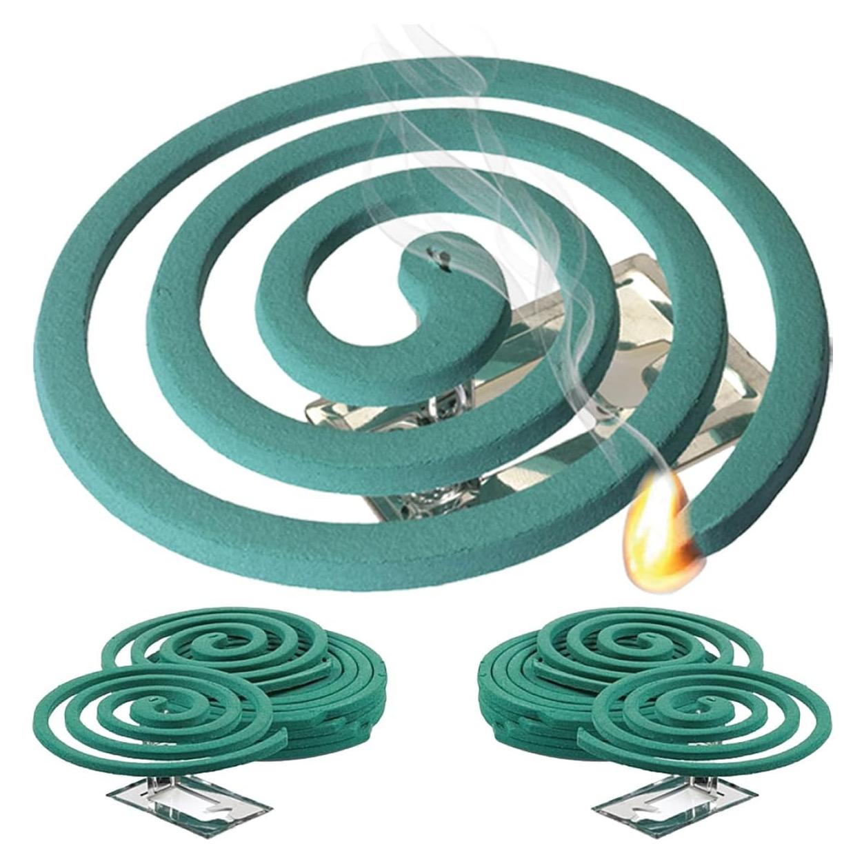 Bobinas Repelente Mosquitos W4W - 12 bobinas y 6 soportes