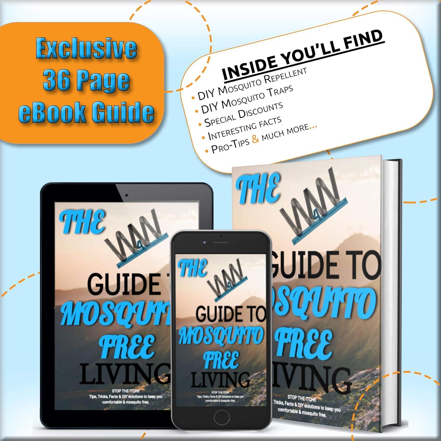 Bobinas Repelente Mosquitos W4W - 12 bobinas y 6 soportes