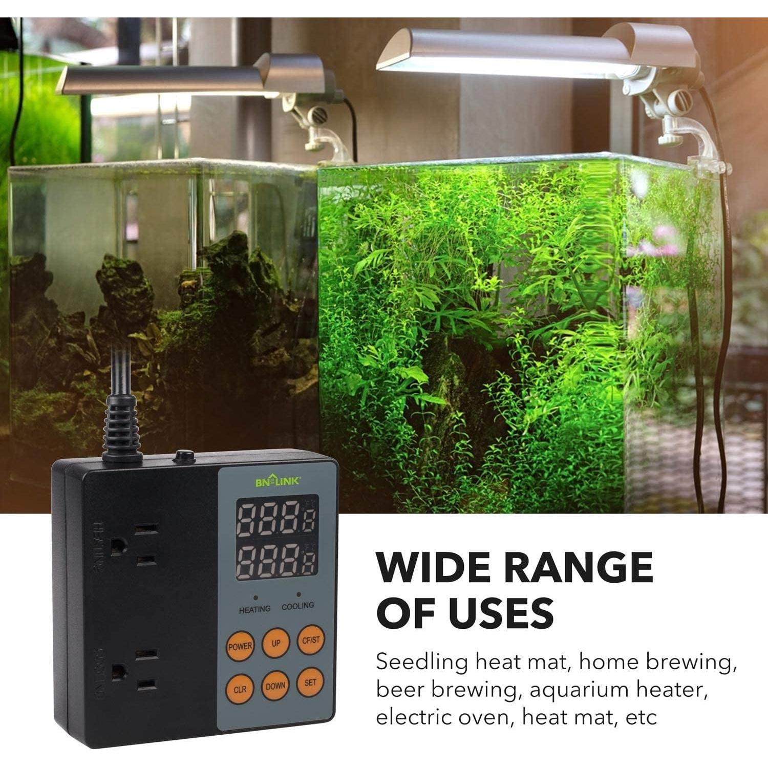 Controlador Digital de Temperatura BN-LINK T9 15A 1875W