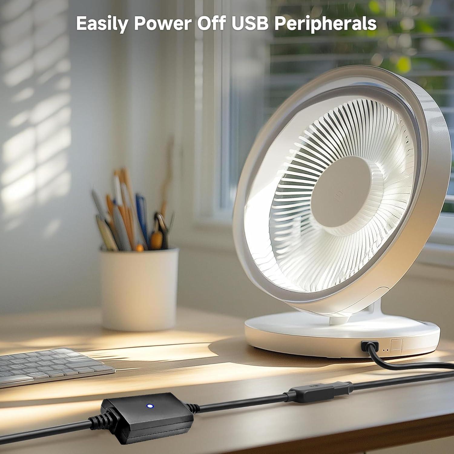 Interruptor Remoto Inalámbrico USB 5V URANT - 1 Transmisor y 1 Receptor