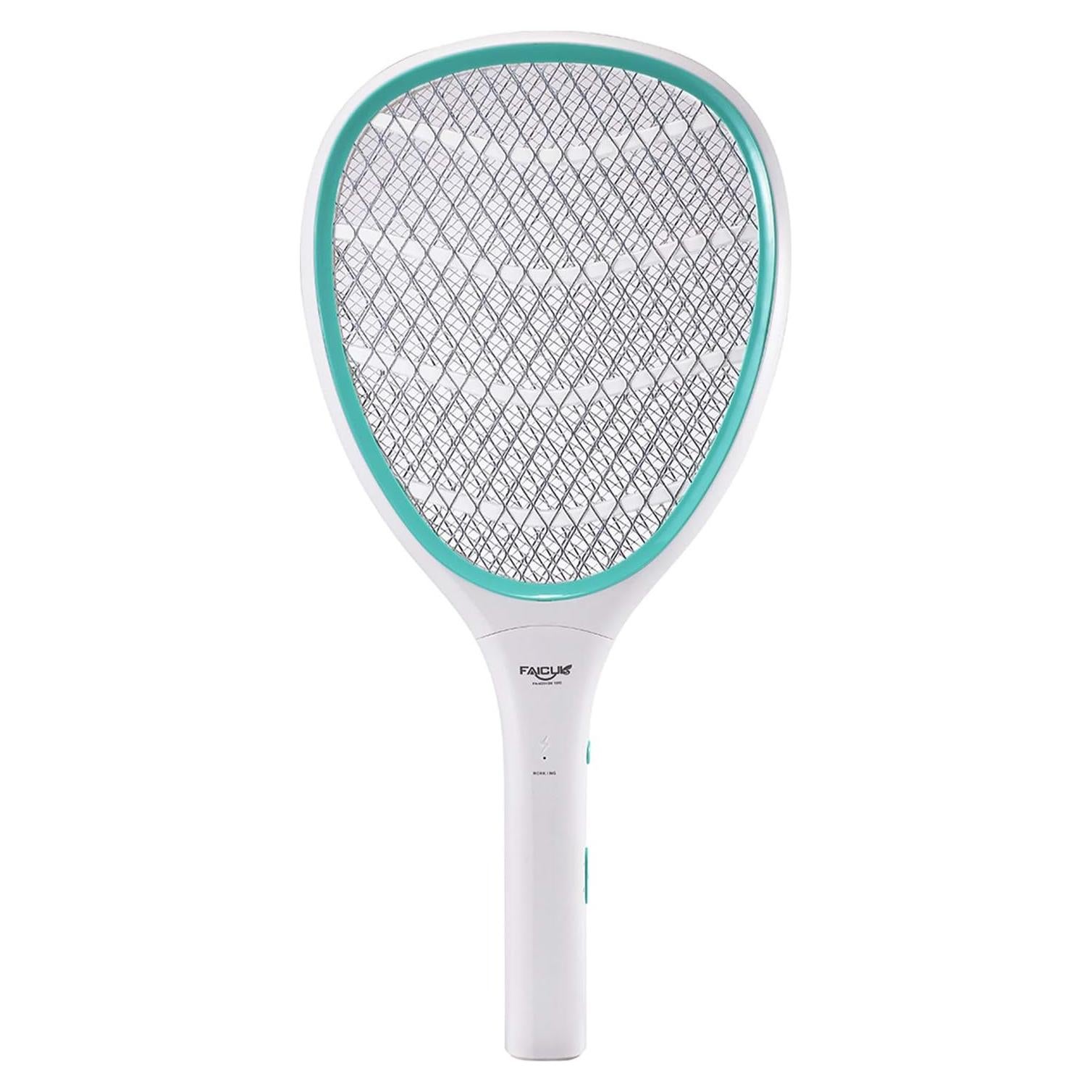 Raqueta Eléctrica para Insectos Faicuk MZ01GN Verde Claro