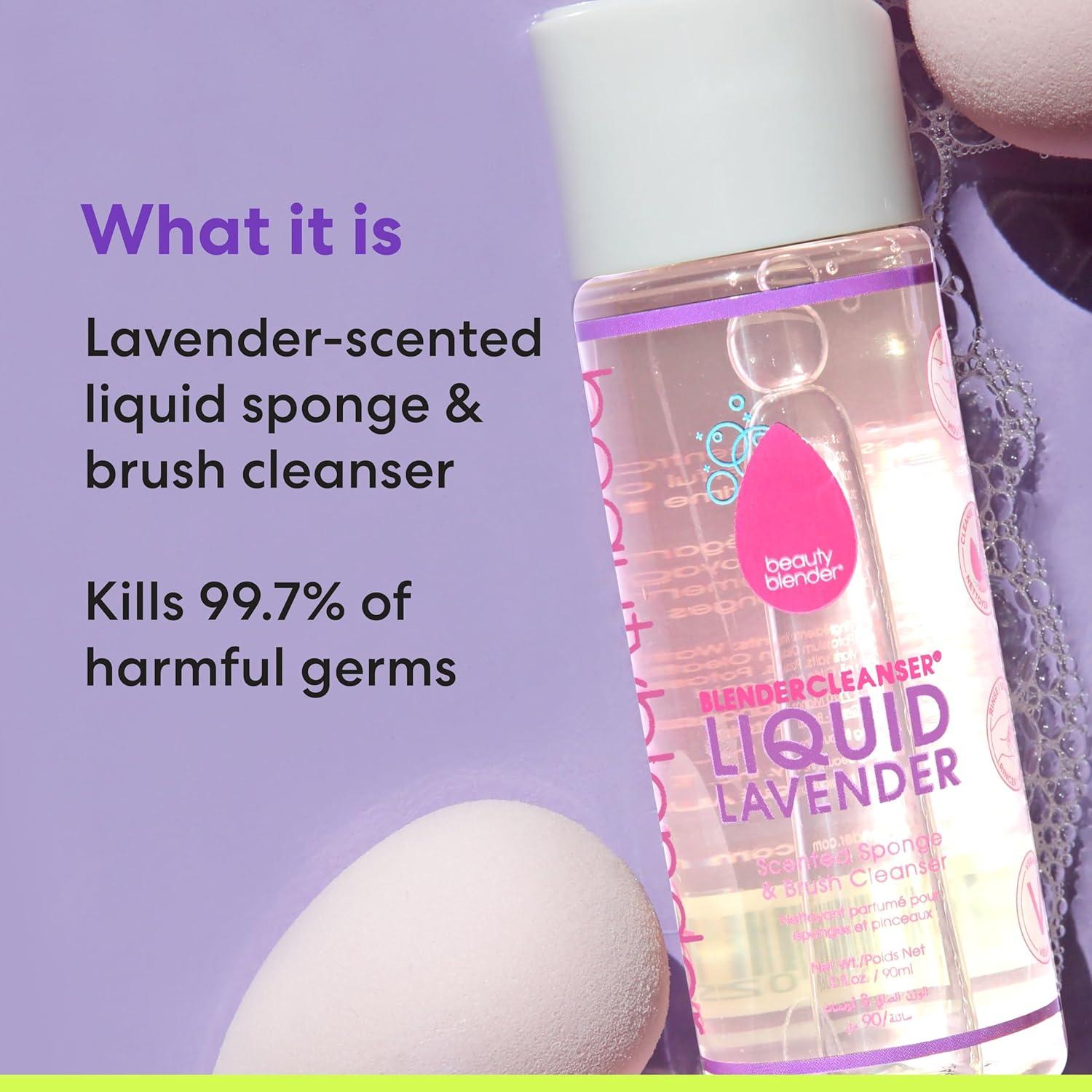Limpiador Líquido Beautyblender Blendercleanser 142 g - Aroma Lavanda