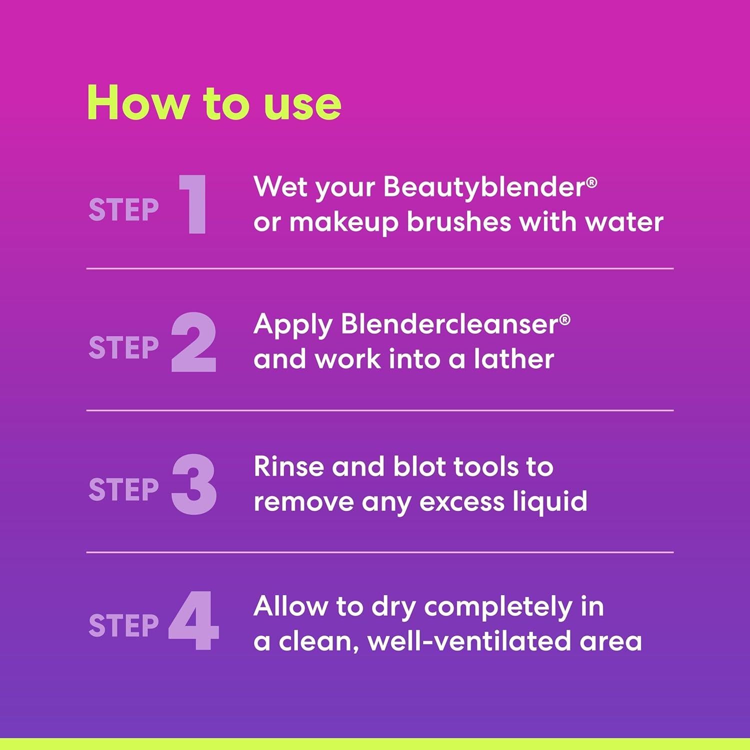 Limpiador Líquido Beautyblender Blendercleanser 142 g - Aroma Lavanda