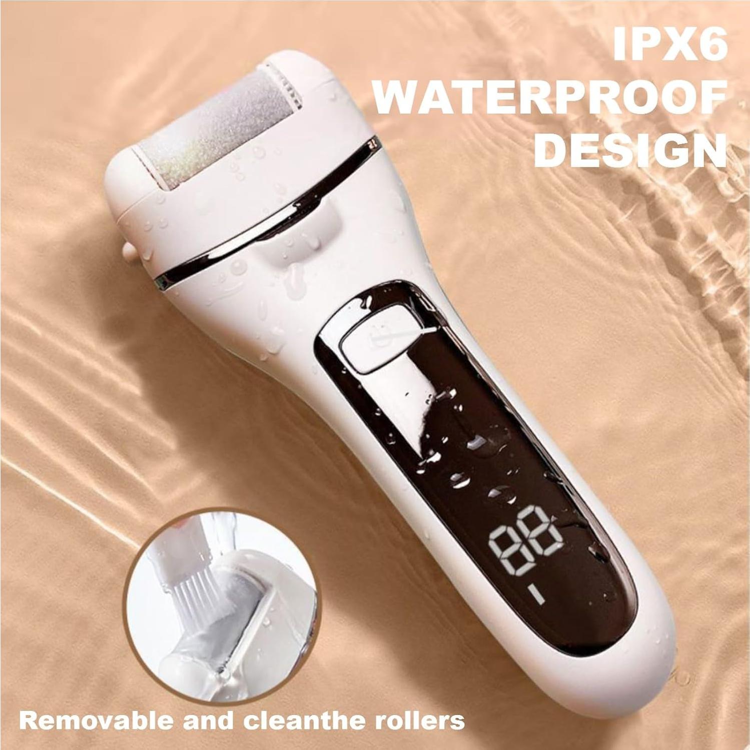 Removedor de Callos Eléctrico YIYOHAYA con 3 Cabezas y LED