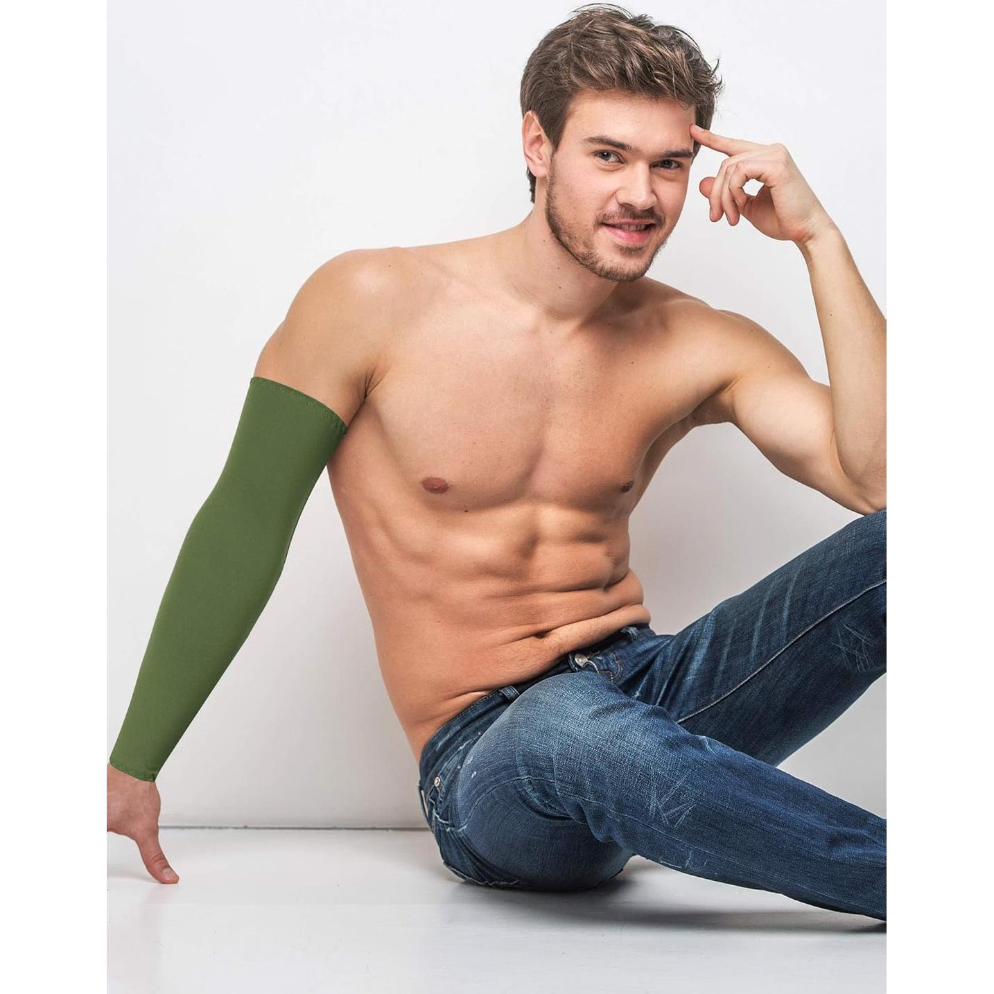 Mangas de Protección UV Unisex Bememo - 9 Pares de Seda de Hielo