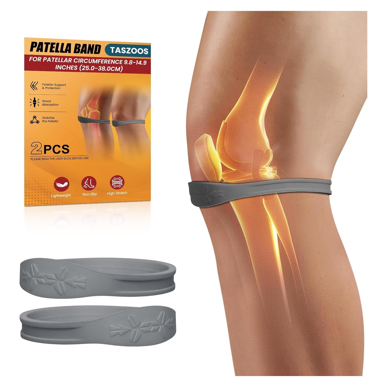 Correa de Soporte Patelar Taszoos - 2 Piezas para Rodilla
