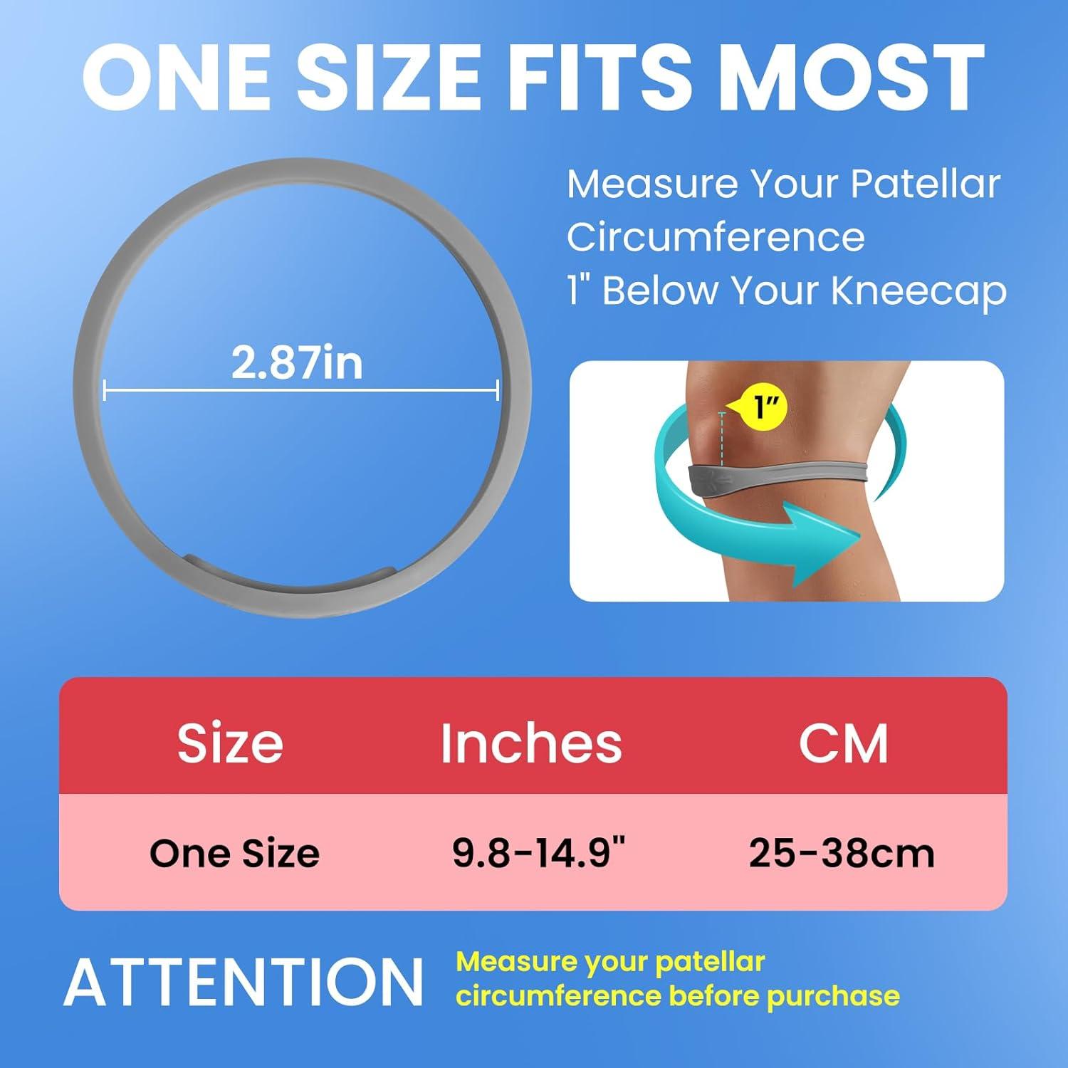 Correa de Soporte Patelar Taszoos - 2 Piezas para Rodilla