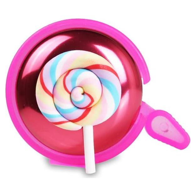Timbre de Bicicleta Mini-Fábrica Lollipop Rosa 3D