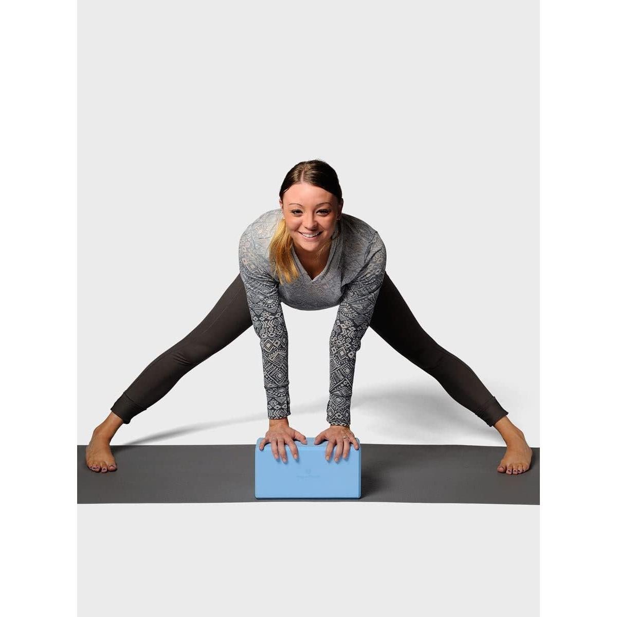 Bloque de Yoga Grande Hugger Mugger Azul 12.7 cm Denso