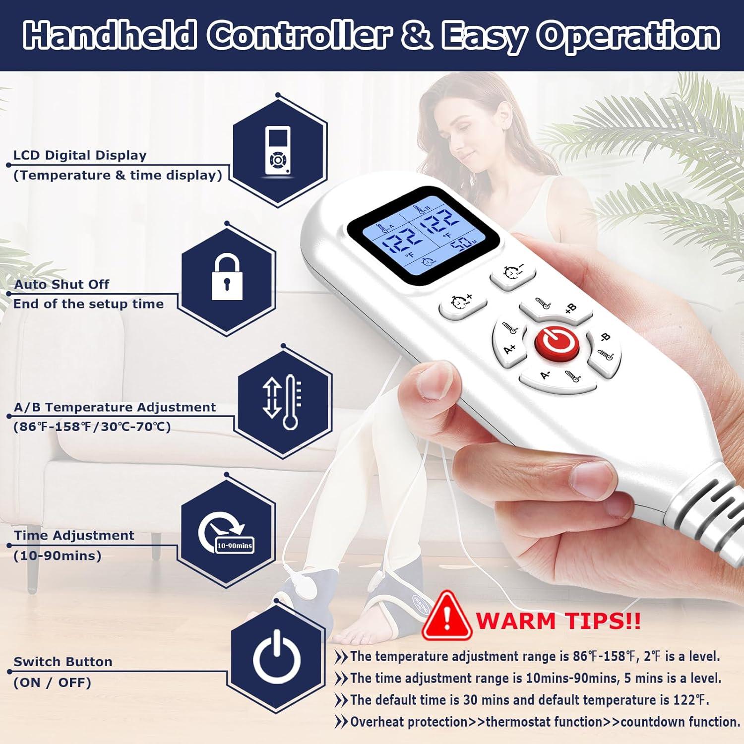 Almohadilla Calefactora para Tobillos CAMECO - Talla Única