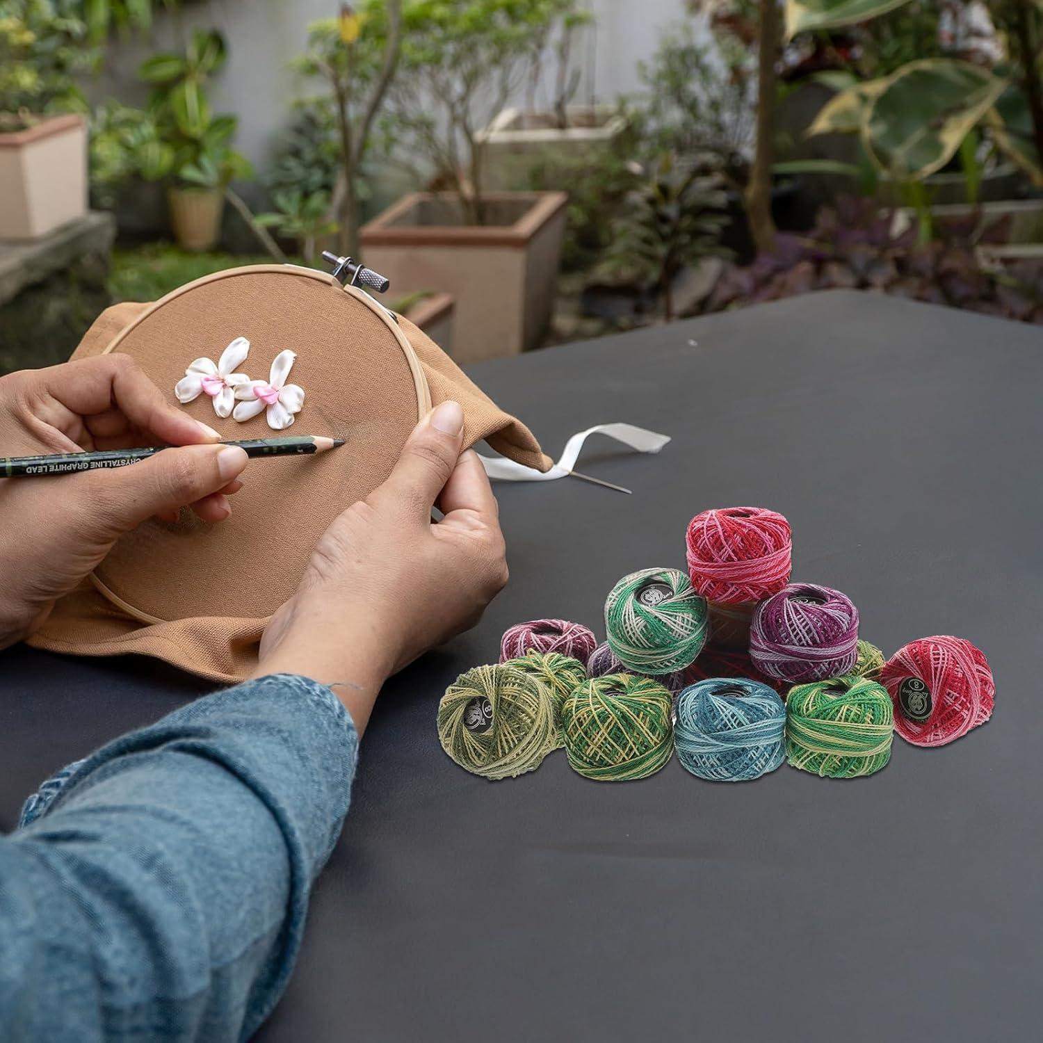 Kit de Fabricación de Pulseras Beavorty 16 Hilos Algodón