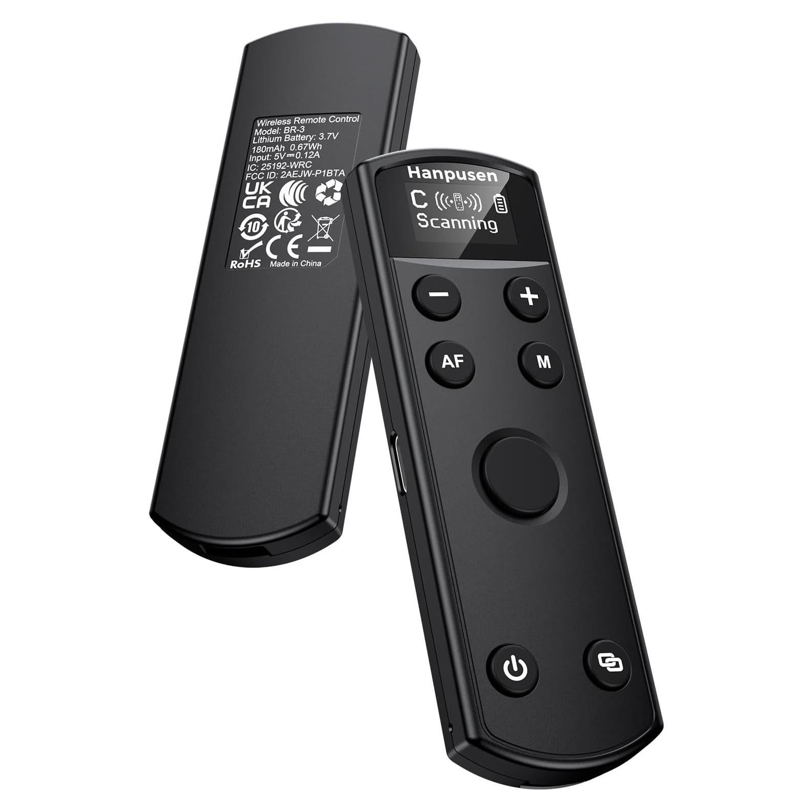 Control Remoto Inalámbrico Hanpusen para Cámara Canon BR-3C