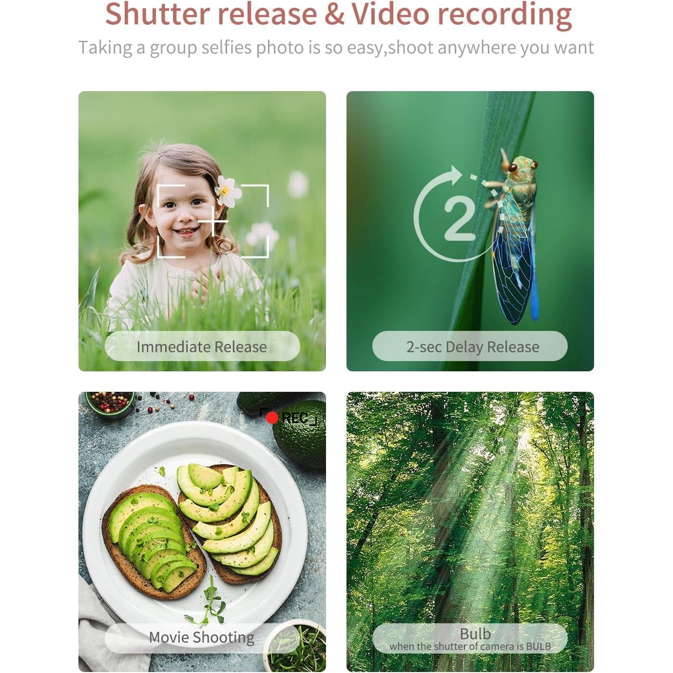 Control Remoto Inalámbrico Hanpusen para Cámara Canon BR-3C