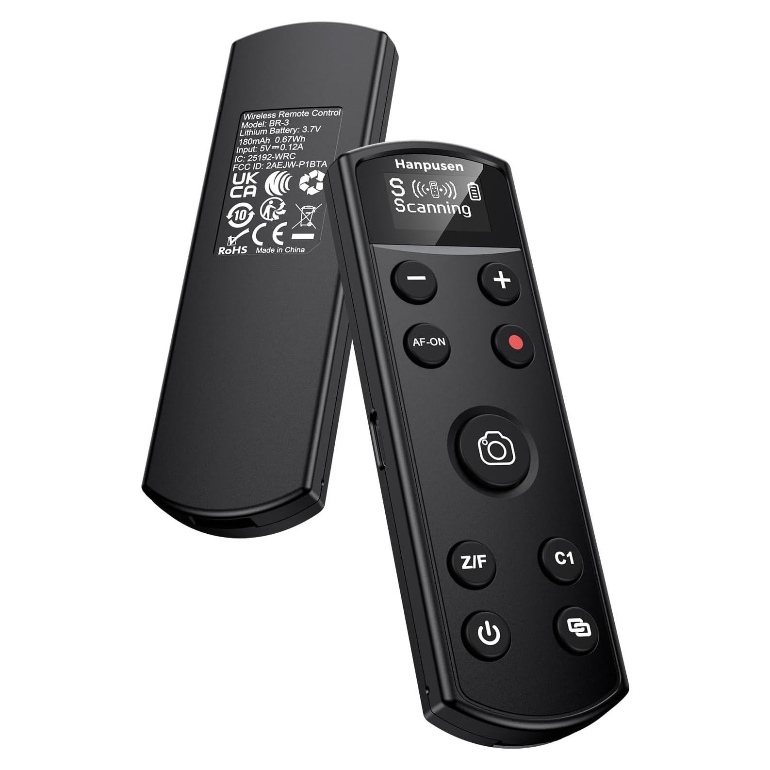 Control Remoto Inalámbrico Recargable Hanpusen para Sony ZV-E10/A7 III