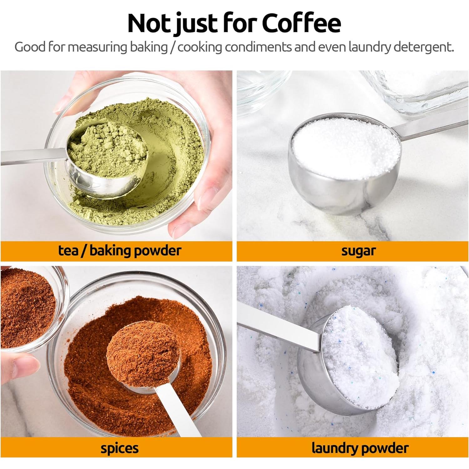 Cucharón Medidor U-Taste Acero Inoxidable 18/8 15ml y 30ml