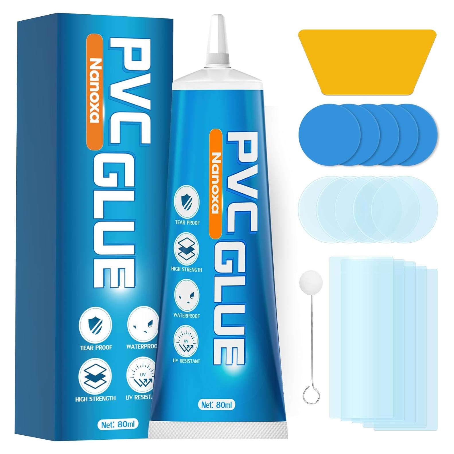 Kit de Parche para Colchón Inflable Nanoxa 80ml Reparación PVC