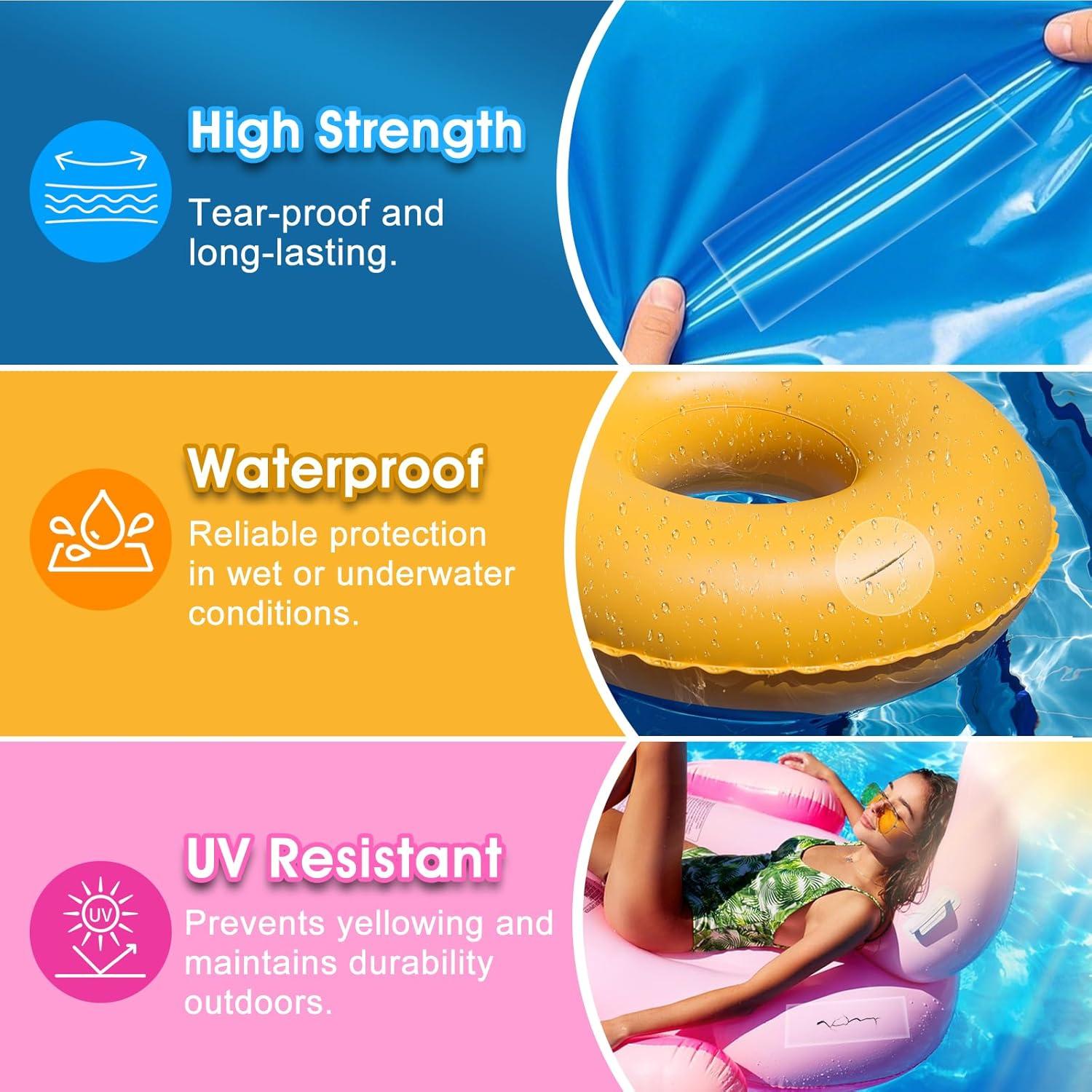 Kit de Parche para Colchón Inflable Nanoxa 80ml Reparación PVC