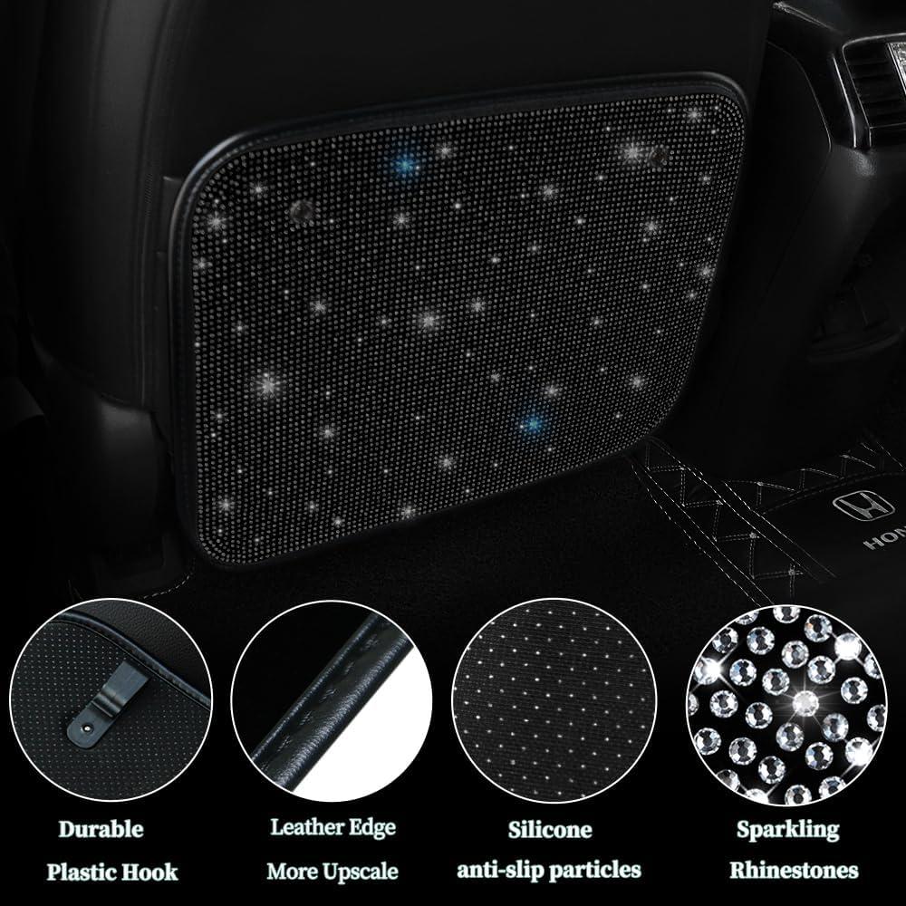 Protector de Asientos Traseros Pirador Negro 2 Pcs 35x44 cm