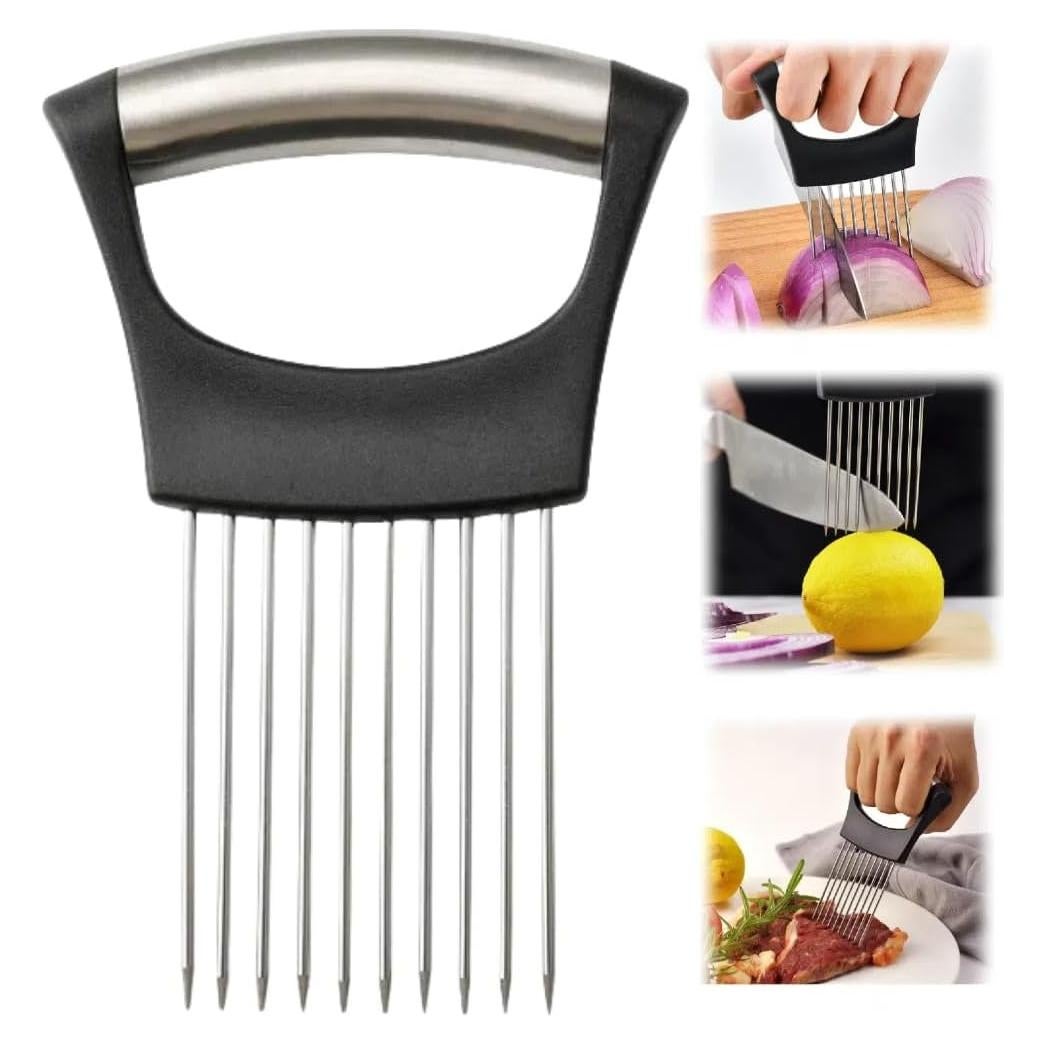 Cortador de Cebolla NQAFH Acero Inoxidable Multifuncional