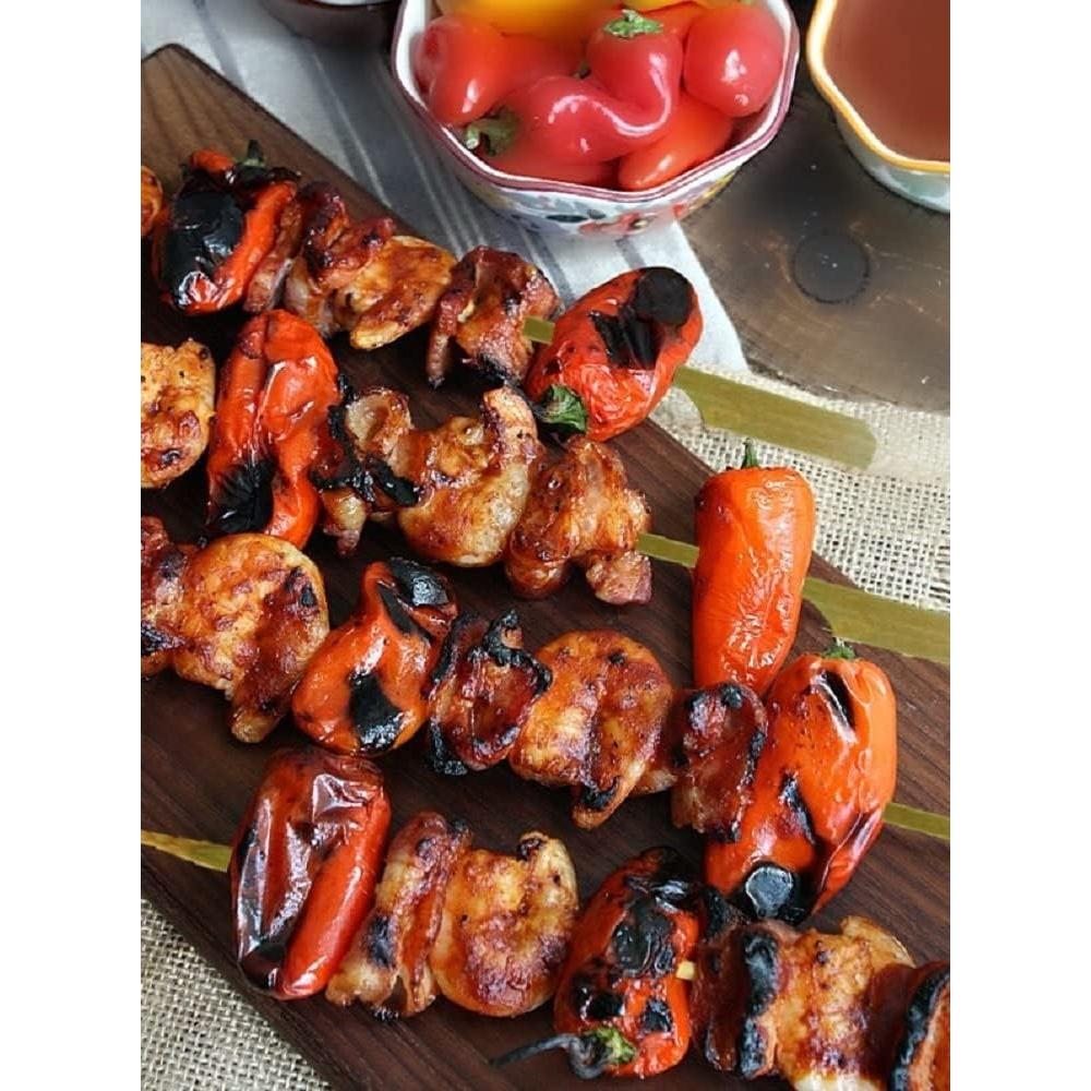 Pinchos de Bambú Gmark 17.78 cm 100 piezas para BBQ